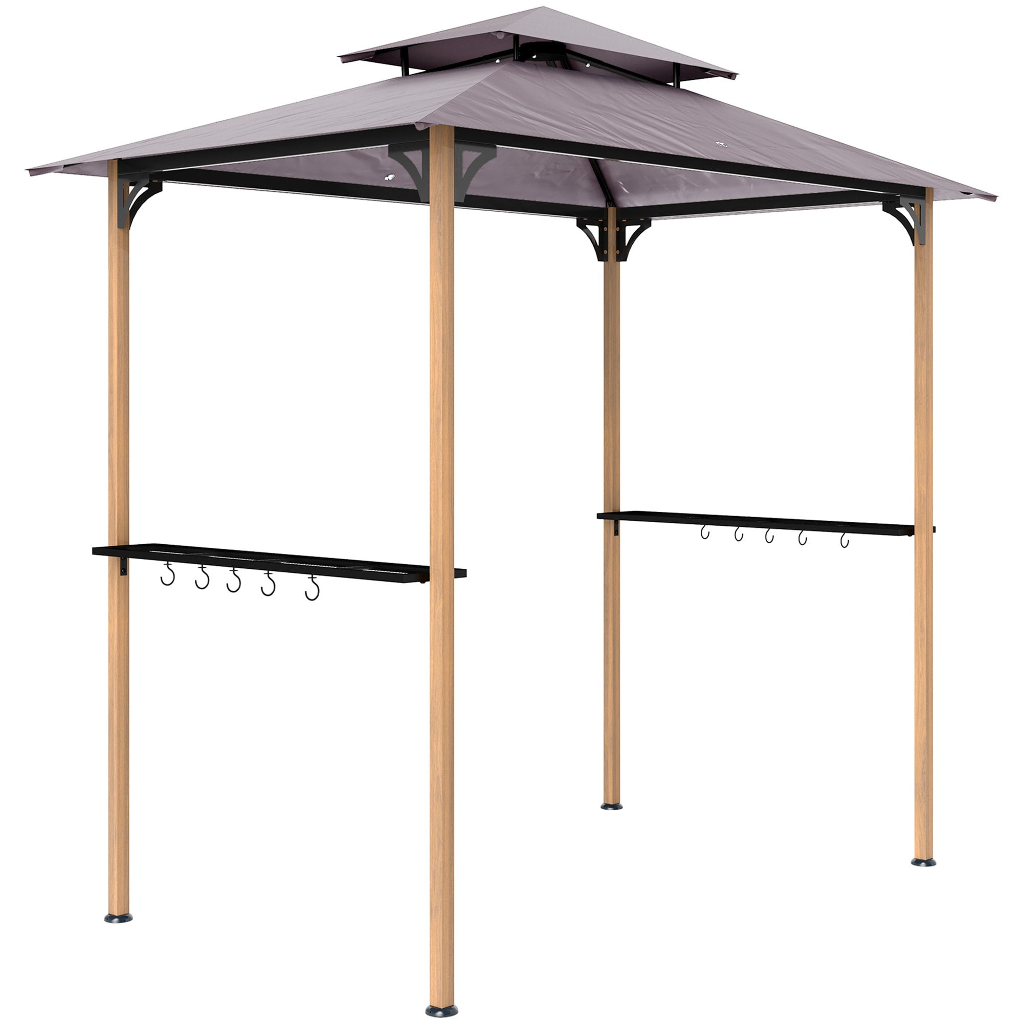 LUXEYARD DS-M-BAC06899 Wood-Resin-Gazebos - View #12