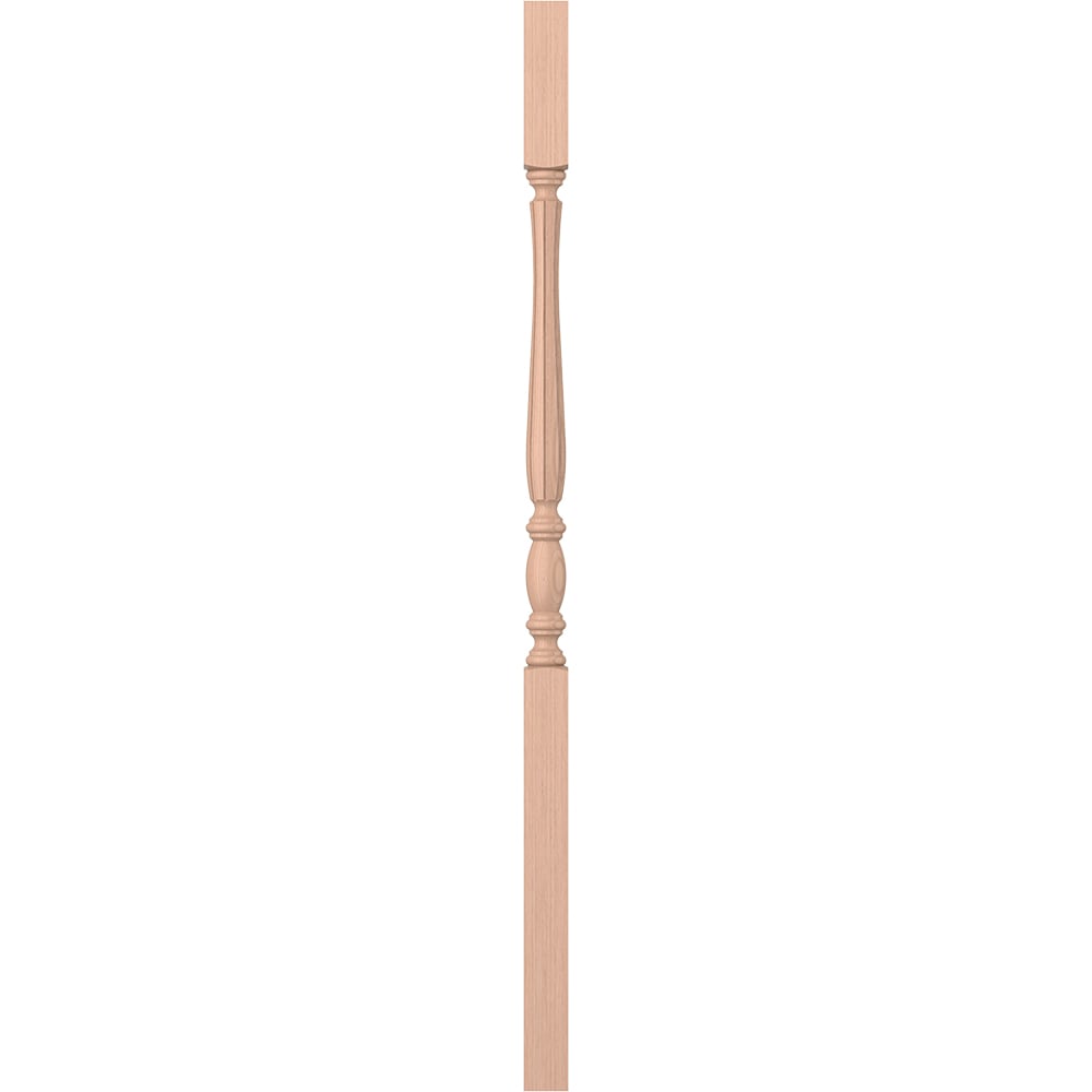 L.J. Smith Stair Systems LJF-2105-HM 42 42-in x 1.75-in Unfinished Hard Maple Square Top Stair Baluster