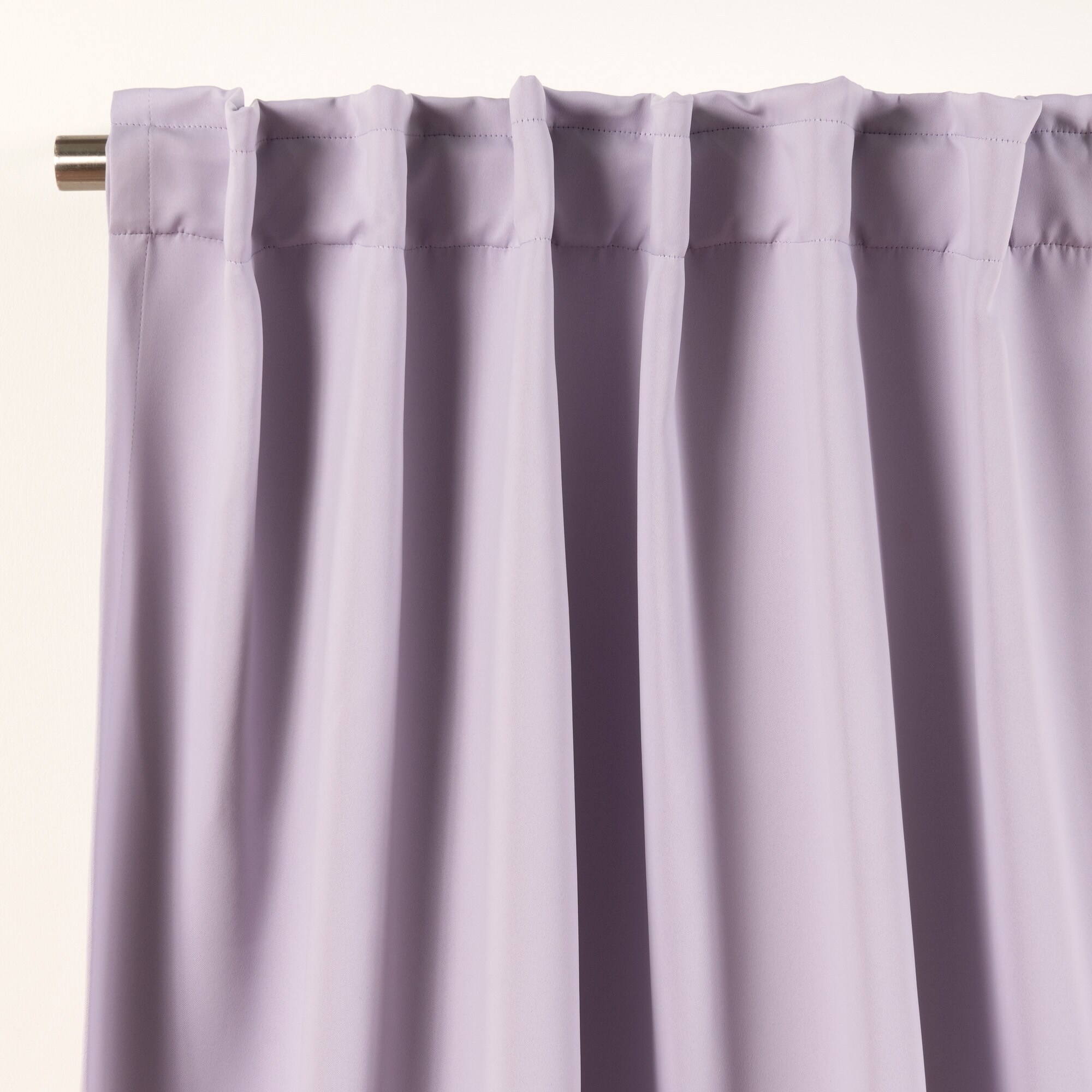 Best Home Fashion SOLID-63-LILAC curtains - View #2