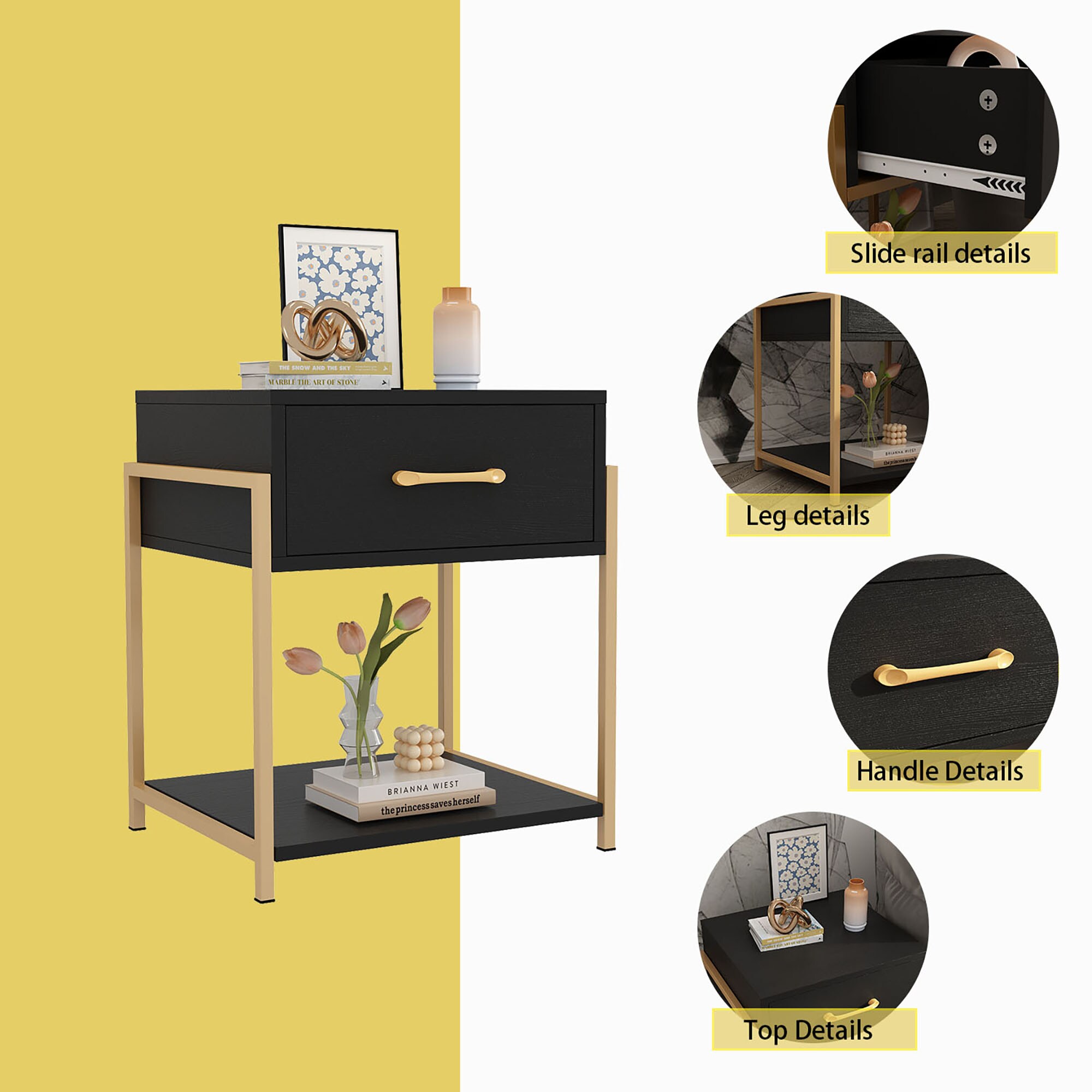 FUFU&GAGA LJY-KF200146-02 nightstands - View #5
