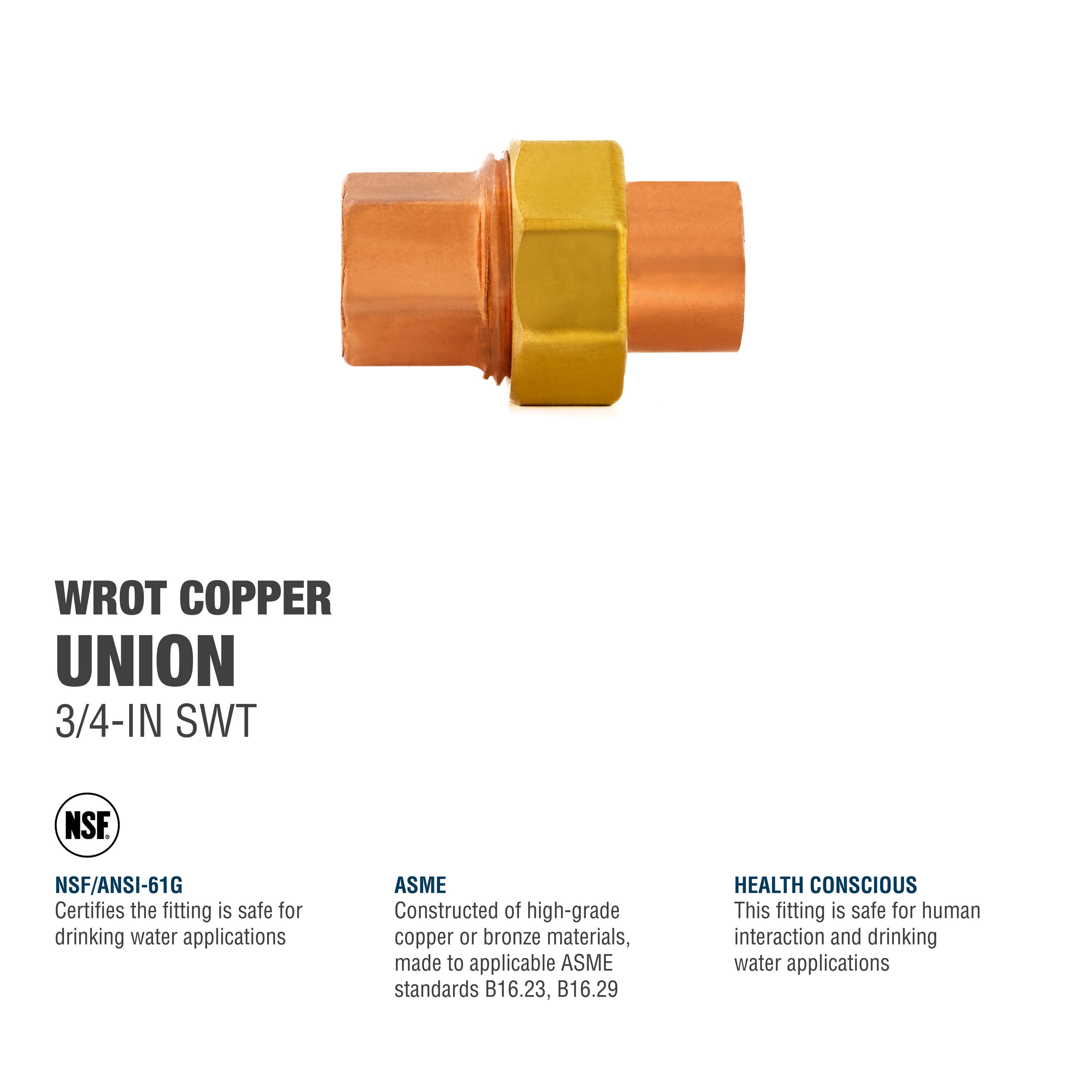 2 Cast Copper Union