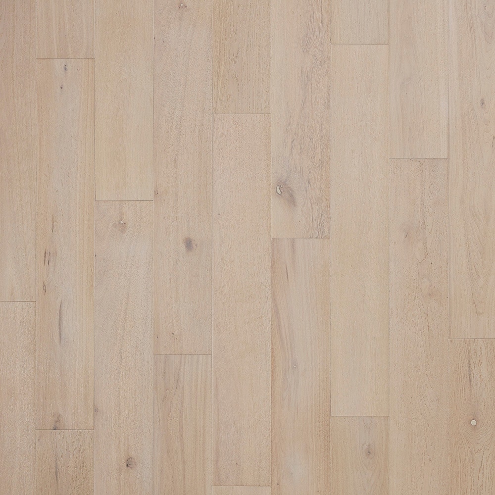 Pergo LWO48-04 WoodCraft +WetProtect Winter Park Oak Oak 7-1/2-in W x 3/8-in T Wirebrushed Waterproof and Water Resistant Engineered Hardwood Flooring ( 24.54-sq ft / Carton )