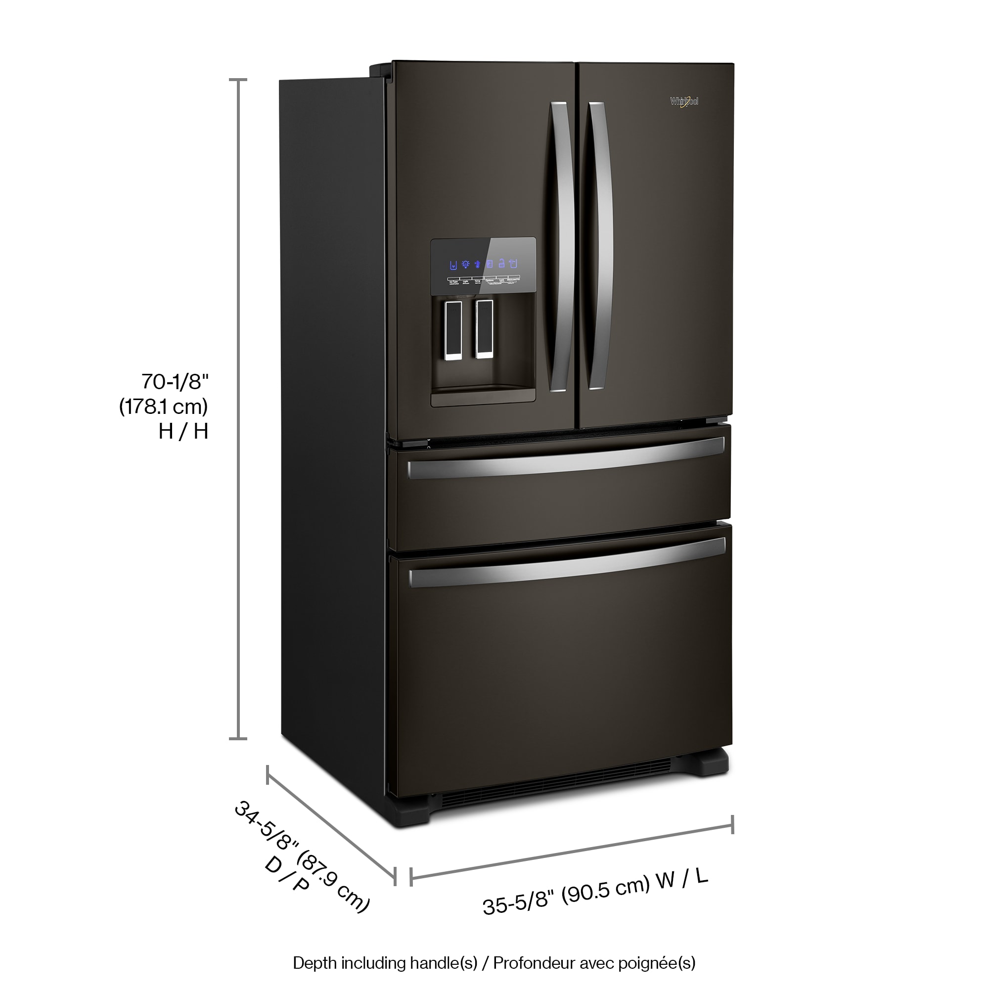 Whirlpool WRMF3636RV French-Door-Refrigerators - View #6