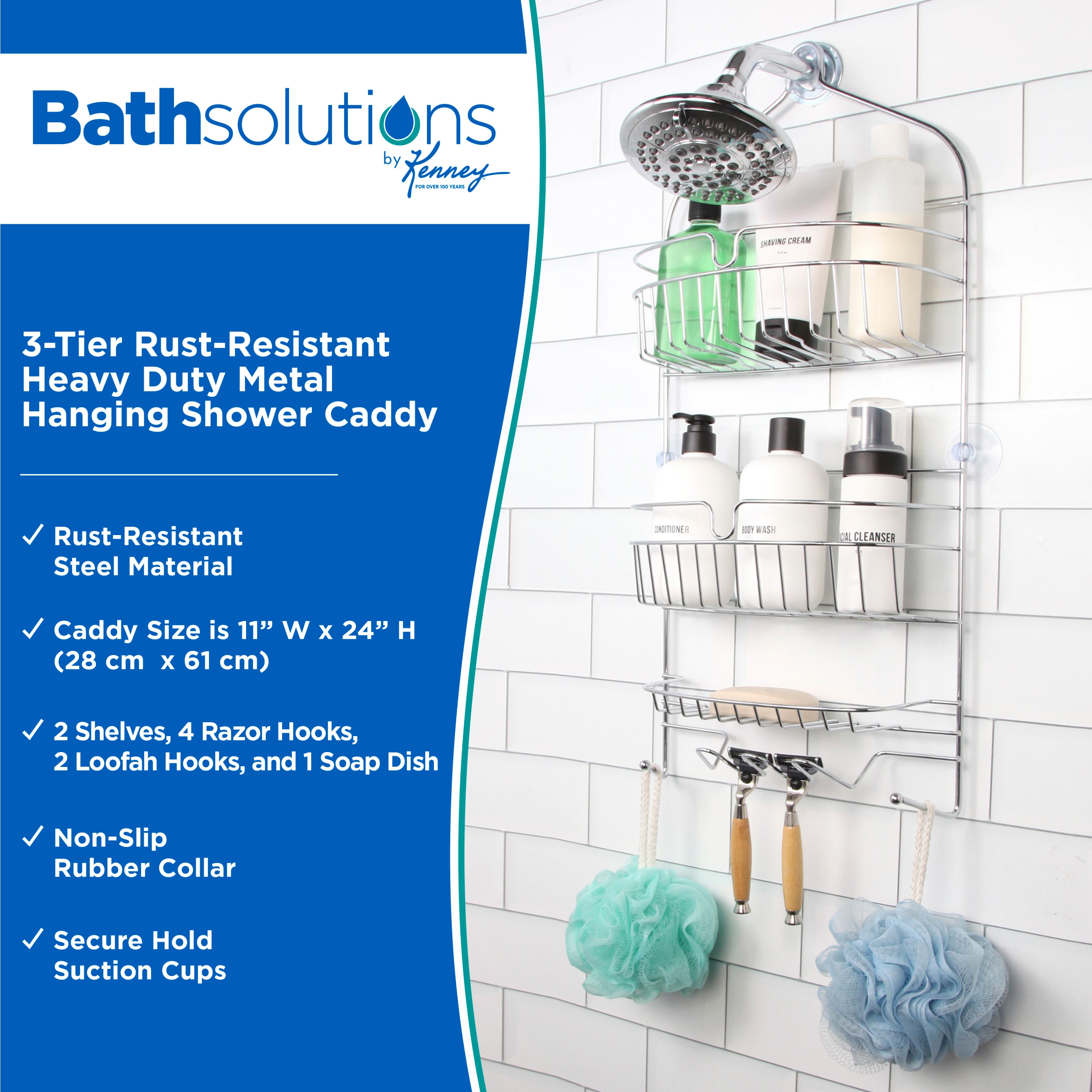 Kenney KN614151 Hanging-Shower-Caddies - View #2