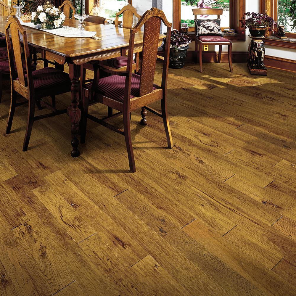 Mullican Flooring Chatelaine Provincial Hickory 5-in W x 3/4-in T ...