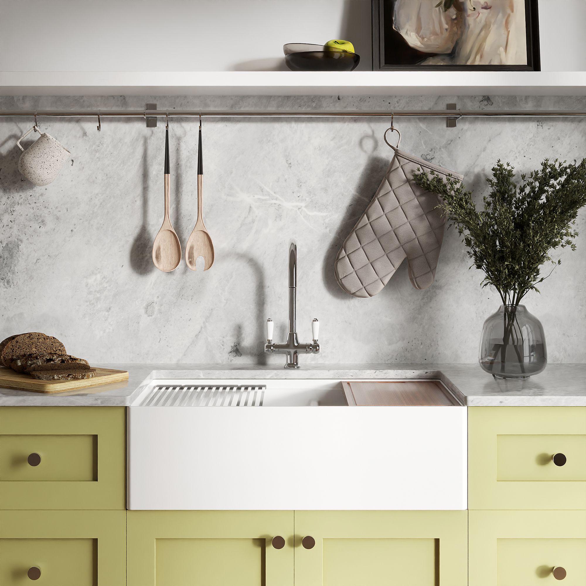Ruvati RVL2382WH Kitchen-Sinks - View #9
