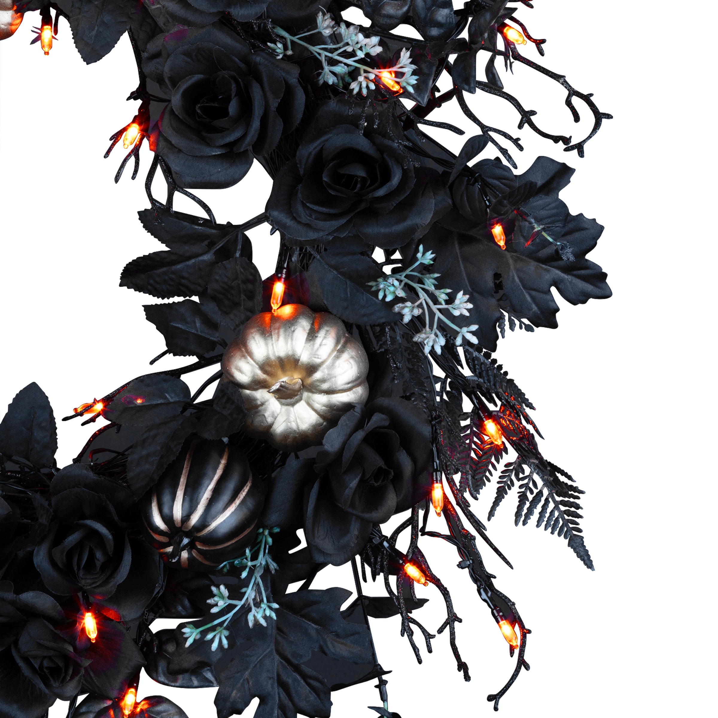 National Tree Company JH100-23FD0148-B1 Artificial-Halloween-Wreaths - View #3