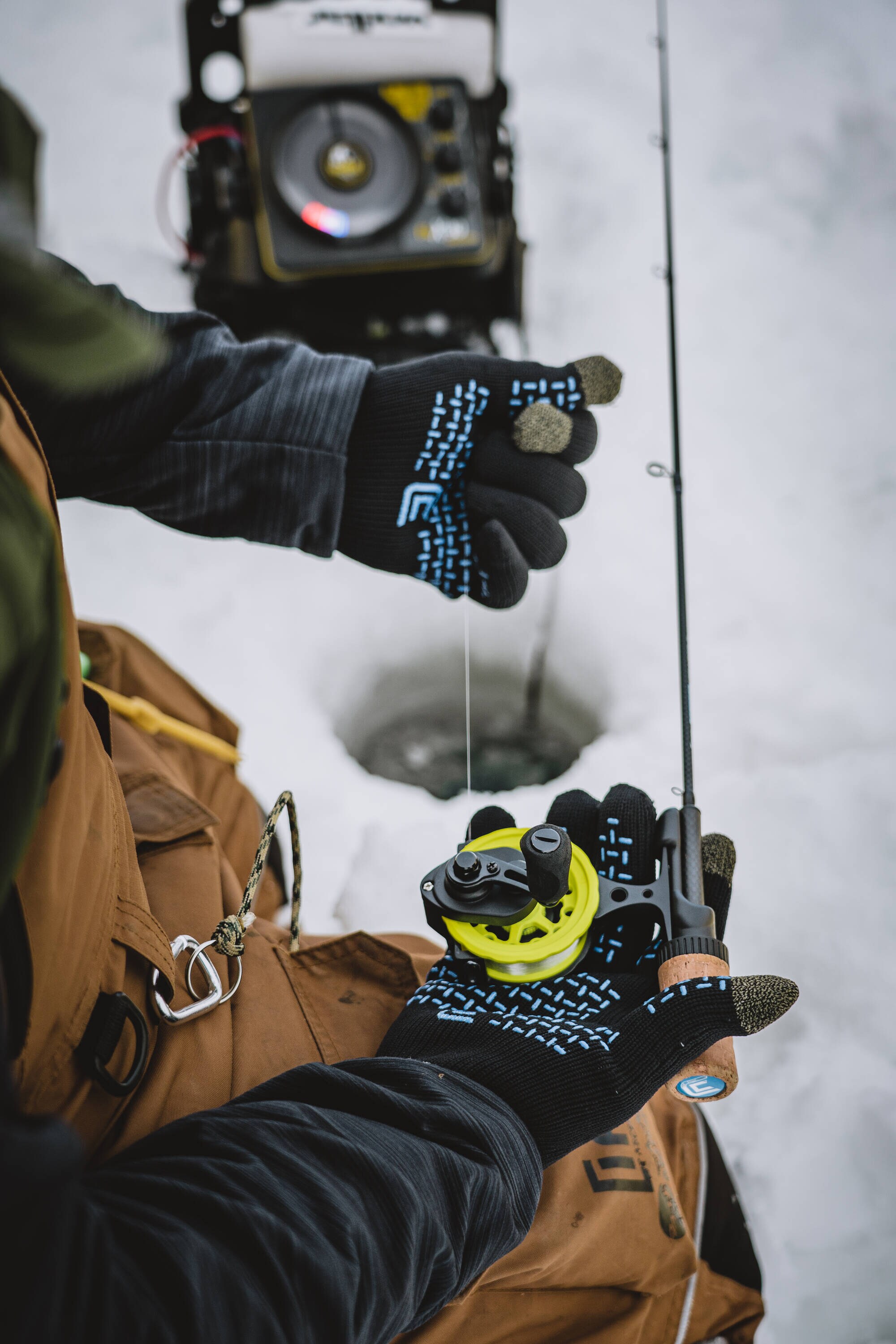 Clam Outdoors DrySkinz TS Ice Fishing Glove - XL | 117991