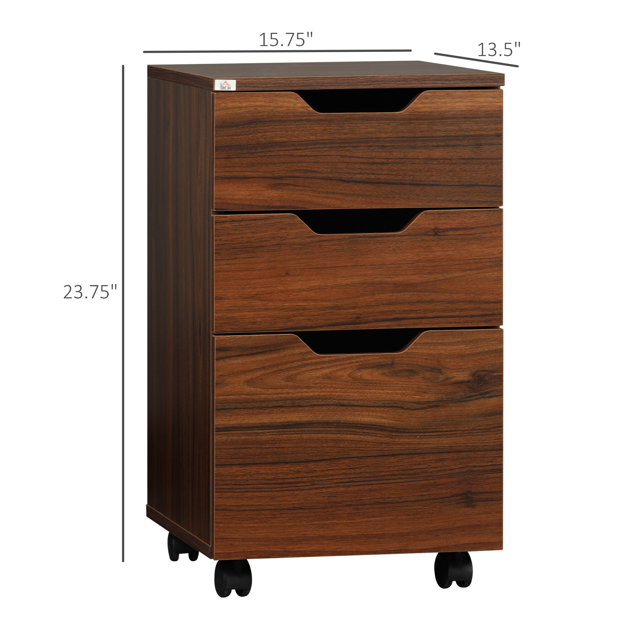 HomCom 913-018V01BN Filing-Cabinets - View #3