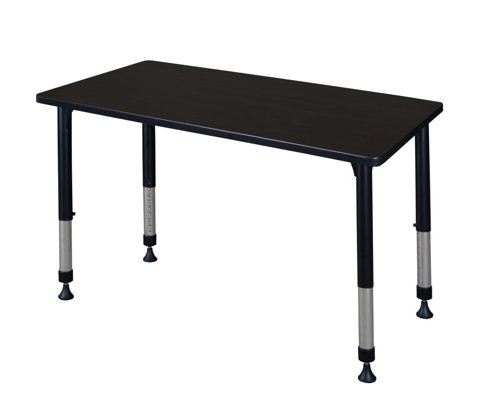 Regency MT4224MWAPBK Classroom Tables Brown 4-Person Training Table (42-in W x 34-in H)