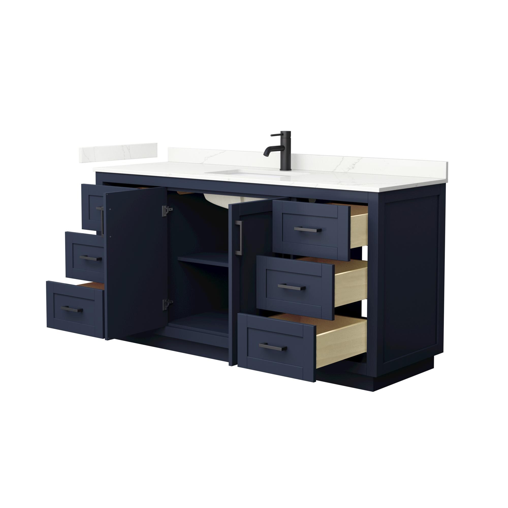 Wyndham Collection WCF292966SBBGTUNSMXX Bath-Vanity-Combo - View #3