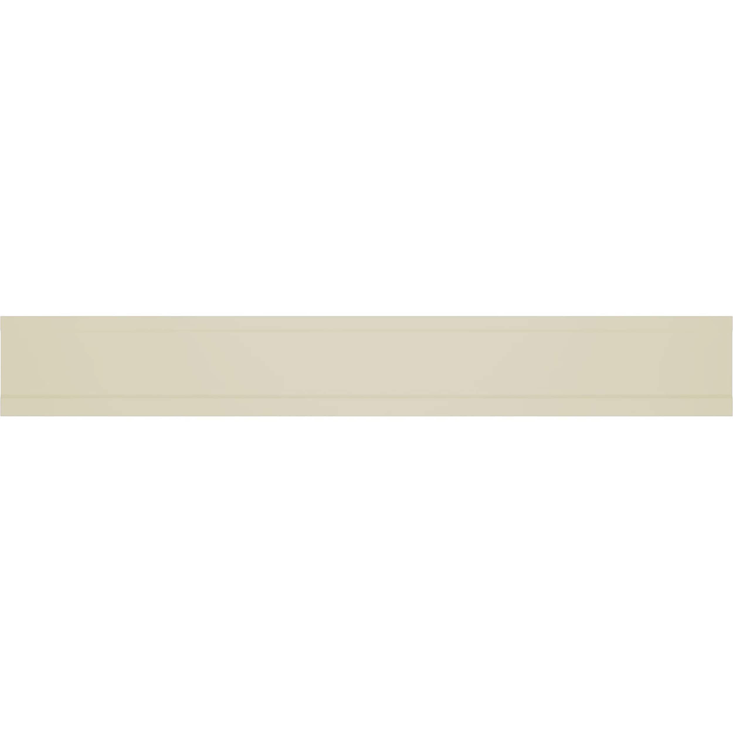 White Polyurethane Crown Panel Moulding, 94.5 Inches