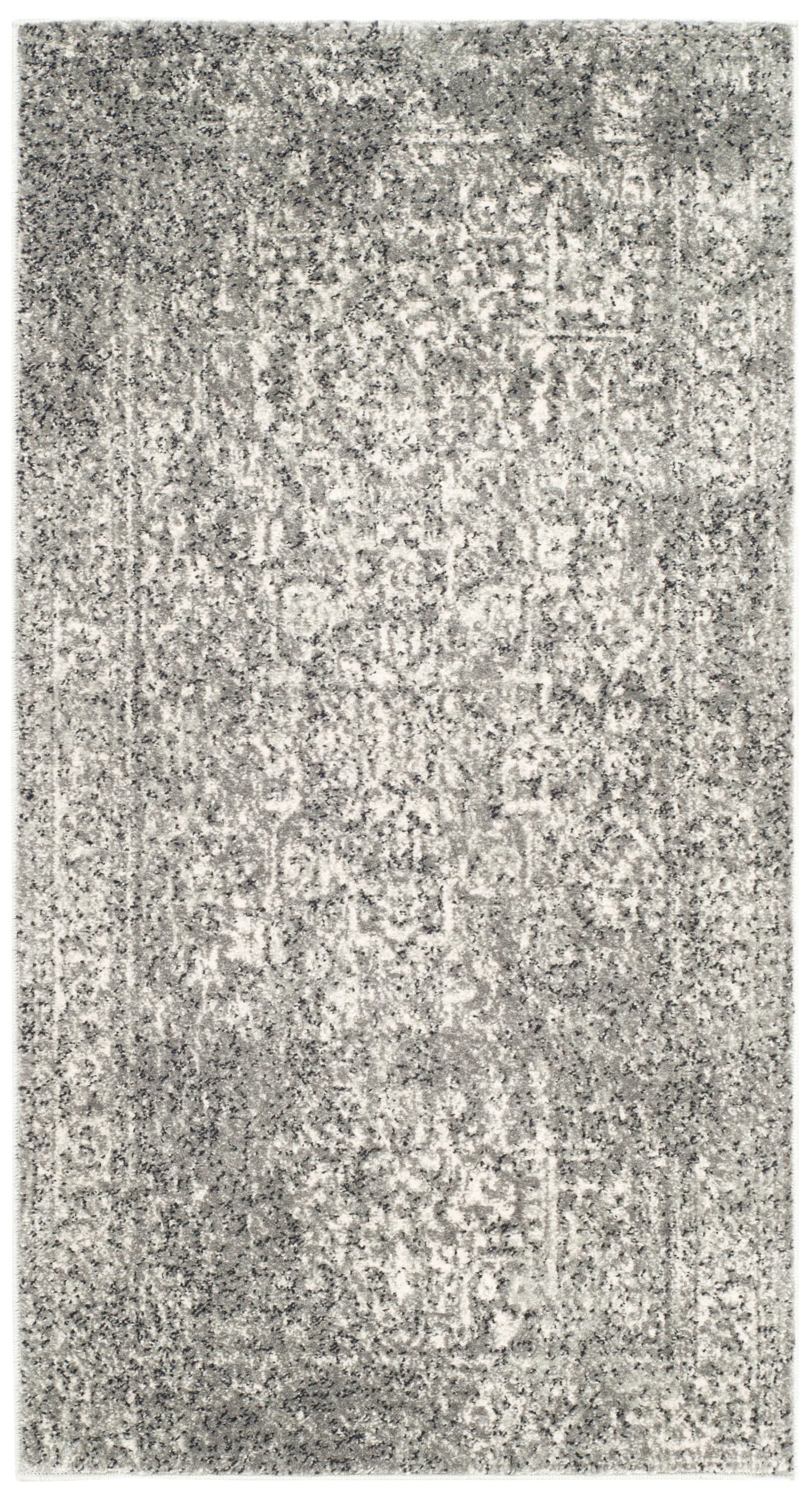 Evoke 256D Grey Ivory 2in-2ft x 5in Rug