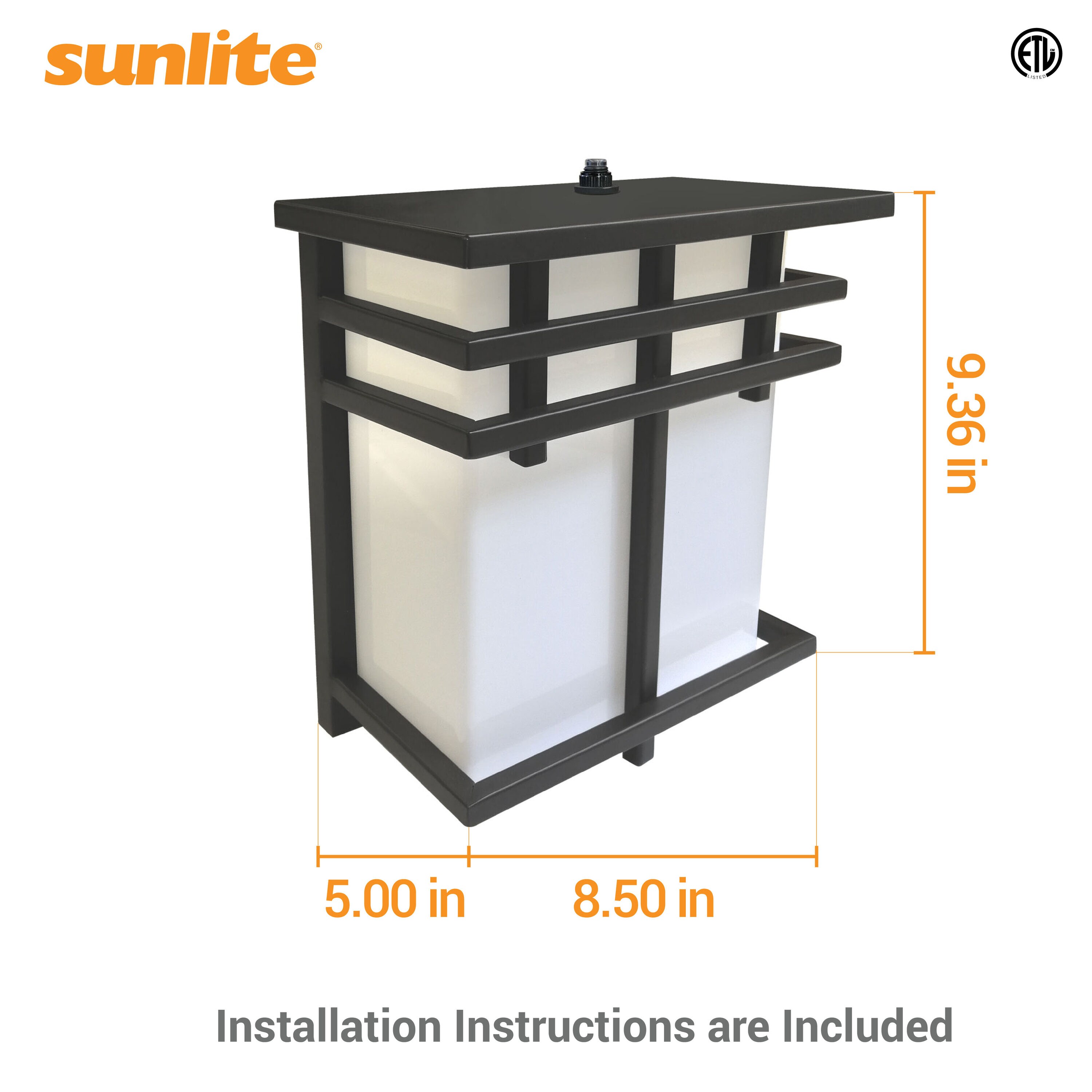 Sunlite LW07206 Outdoor-Wall-Lighting - View #3