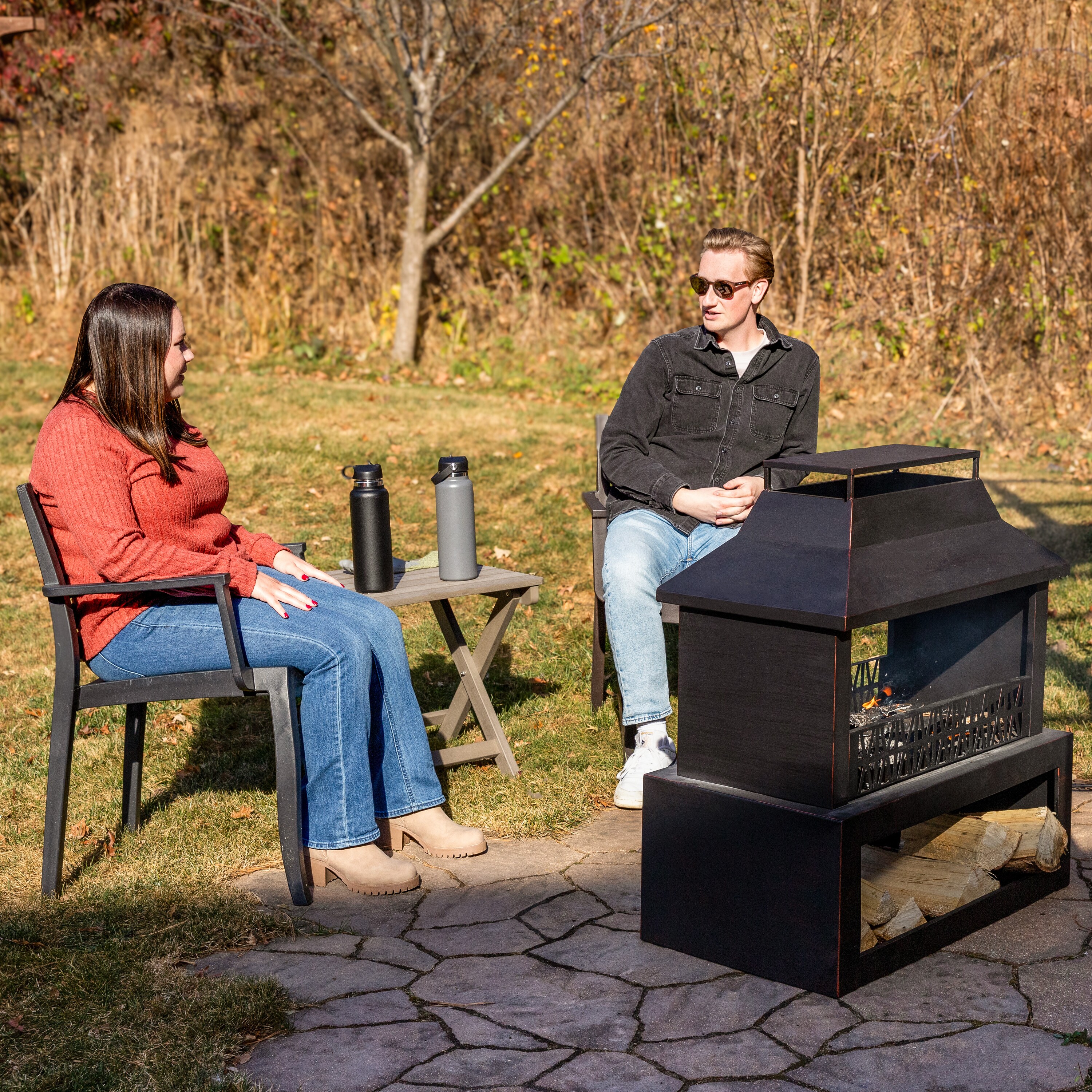 Sunnydaze Decor FSN-748 Outdoor-Woodburning-Firepits - View #8