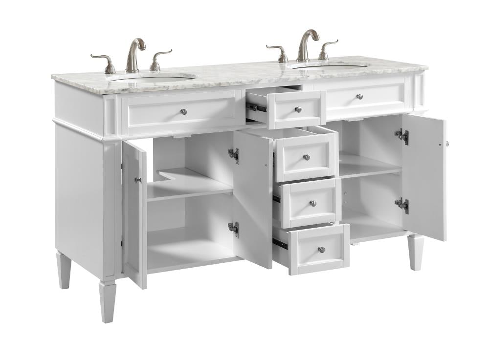 Elegant Decor FI37560DWH Bath-Vanity-Combo - View #5