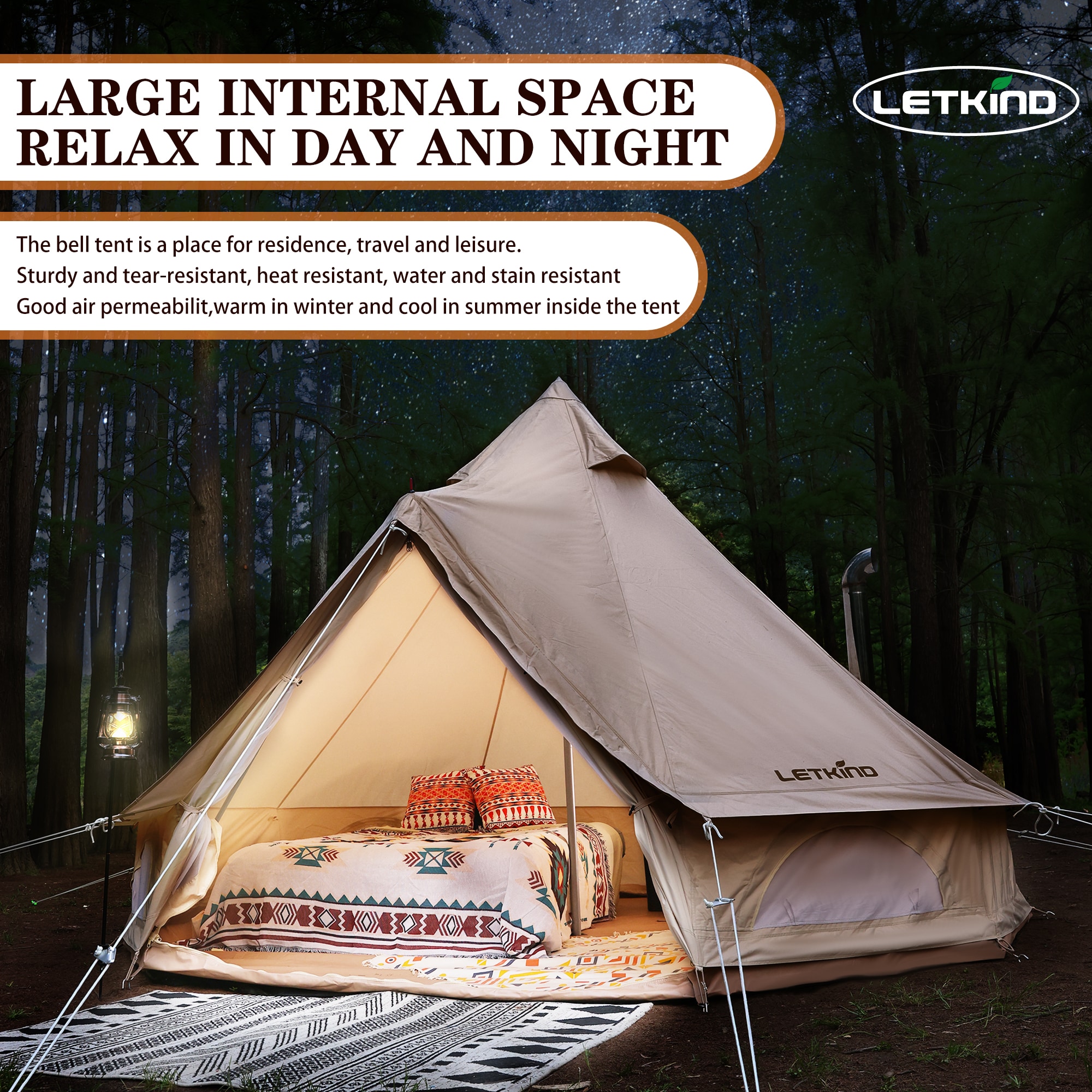 GARSING LD-CBT4M-W tents - View #3