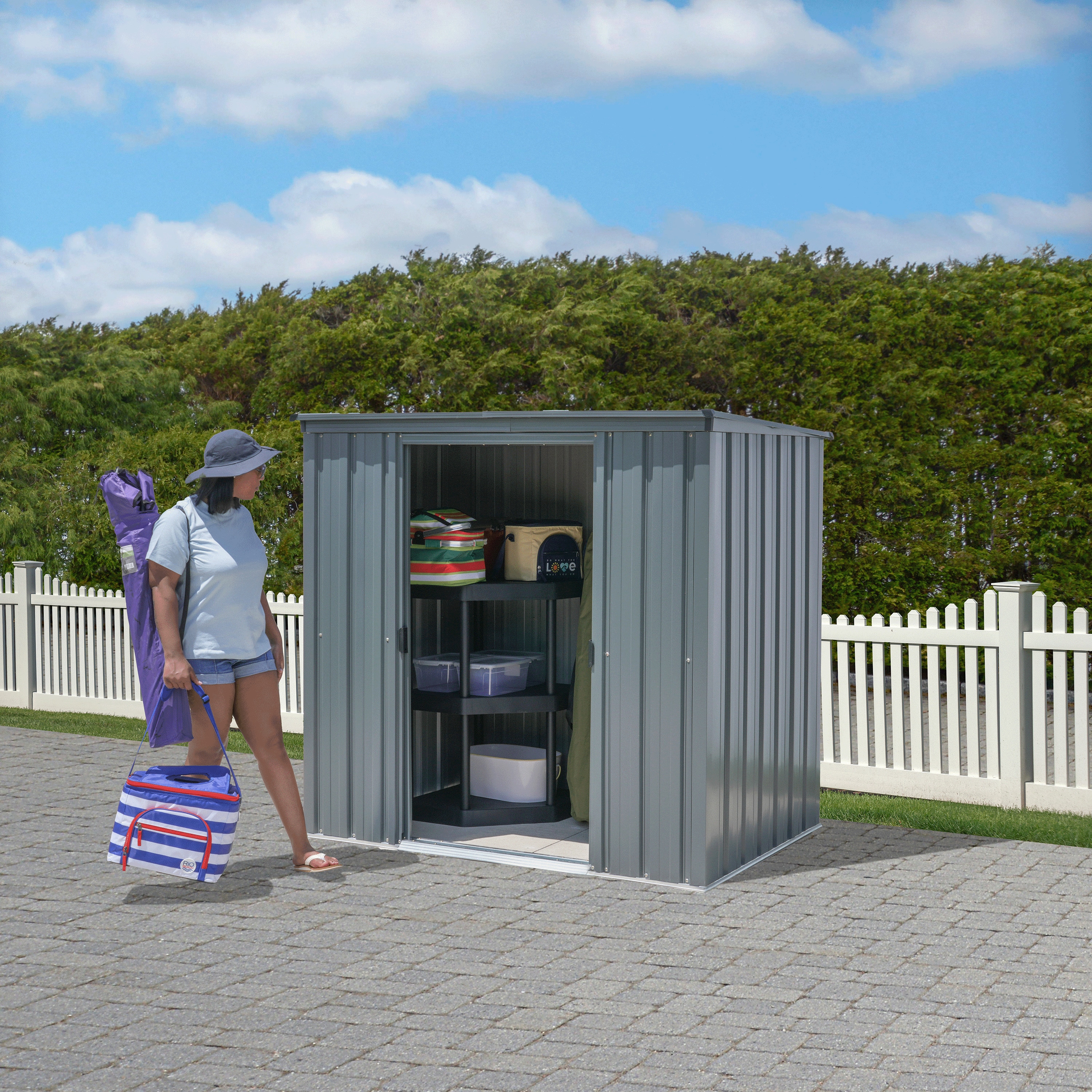 Arrow ASP64CC Metal-Storage-Buildings-Sheds - View #11