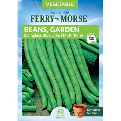 Ferry Morse 21g 12//21 Beans Garden Cherokee Wax Vegetable Seeds NON-GMO