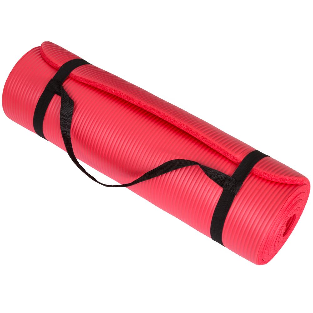 72 x 24 x 1/3 Inch Thick TWJH Thick Yoga Mat Classic 8mm Thick Yoga Mat Non-Slip Exercise & Fitness Mat with Carrying Strap，for All Types of Yoga Exercise and Pilates