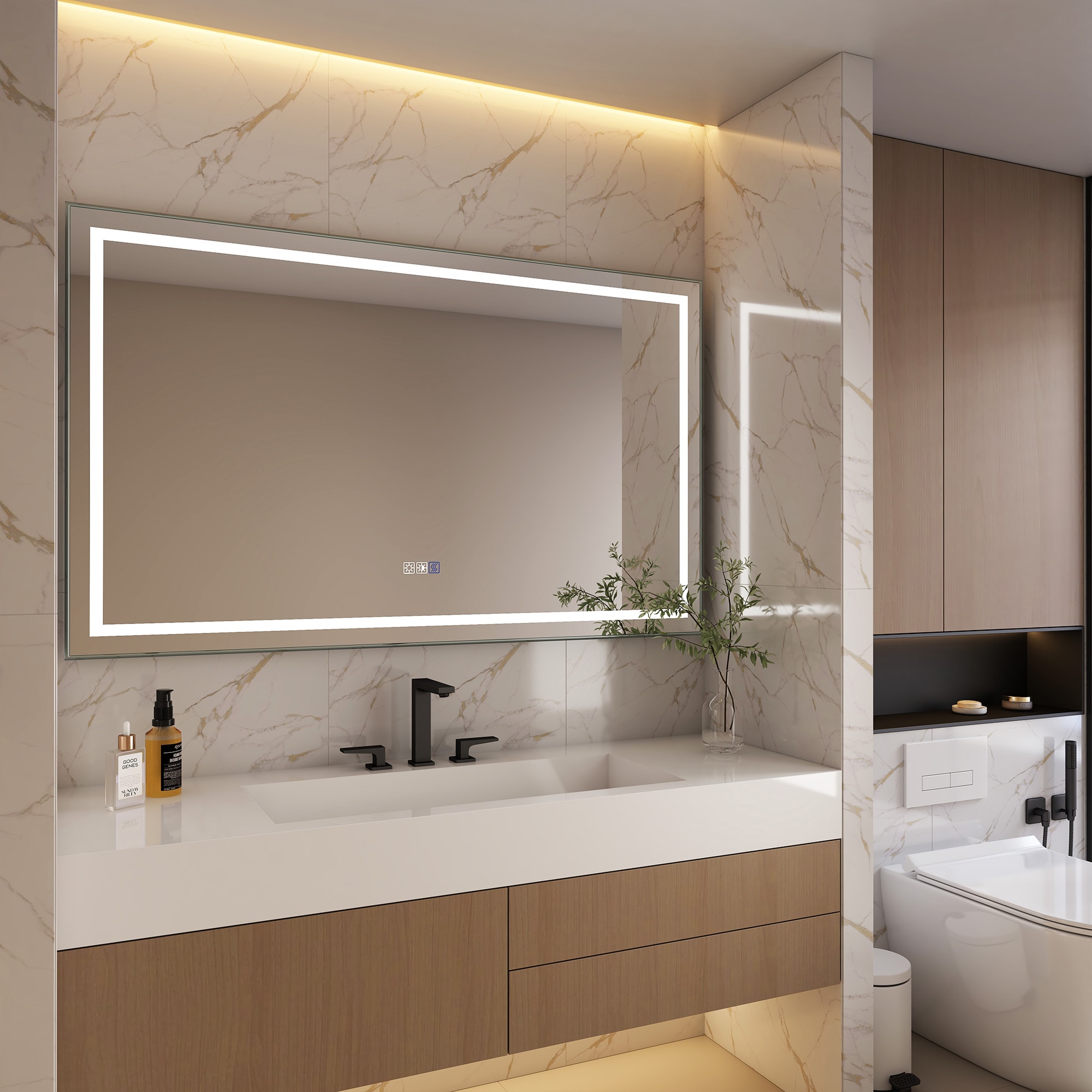CASAINC EXD4-60X36 Framed-Bath-Mirrors - View #3