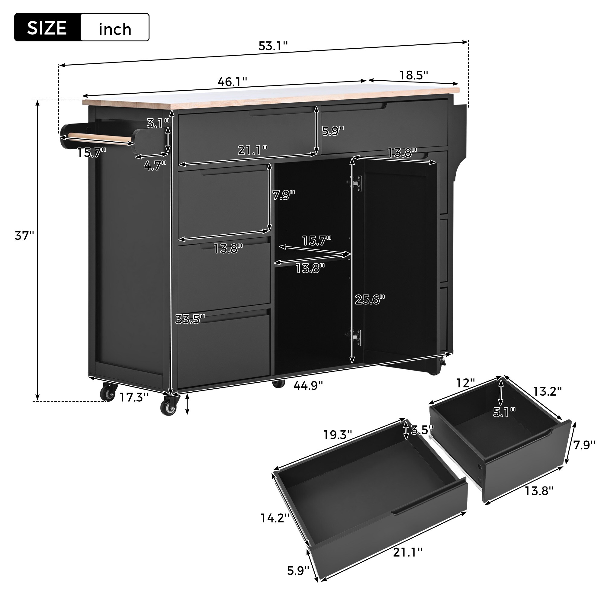 SINOFURN SYB260014BK Kitchen-Furniture - View #18