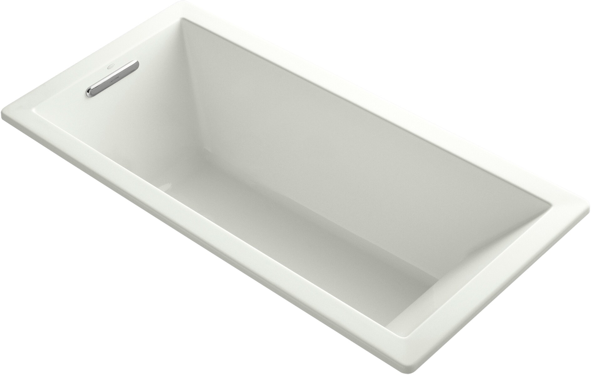 KOHLER K-1821-NY Underscore Rectangle 32.0-Inches x 66.0-Inches Dune Acrylic Rectangular Drop-in Soaking bathtub ( Left Drain )
