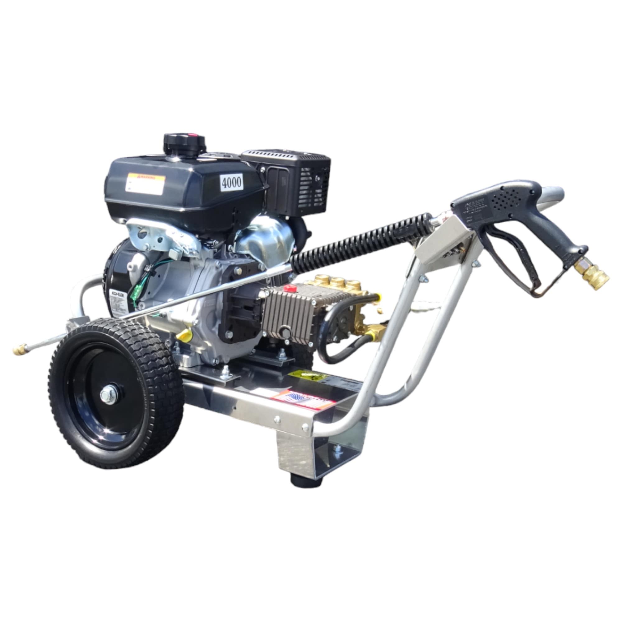 Pressure-Pro E4040KG-20 Eagle II 4000-PSI 4-GPM Cold Water Gas Pressure washer with 5 Spray Tips