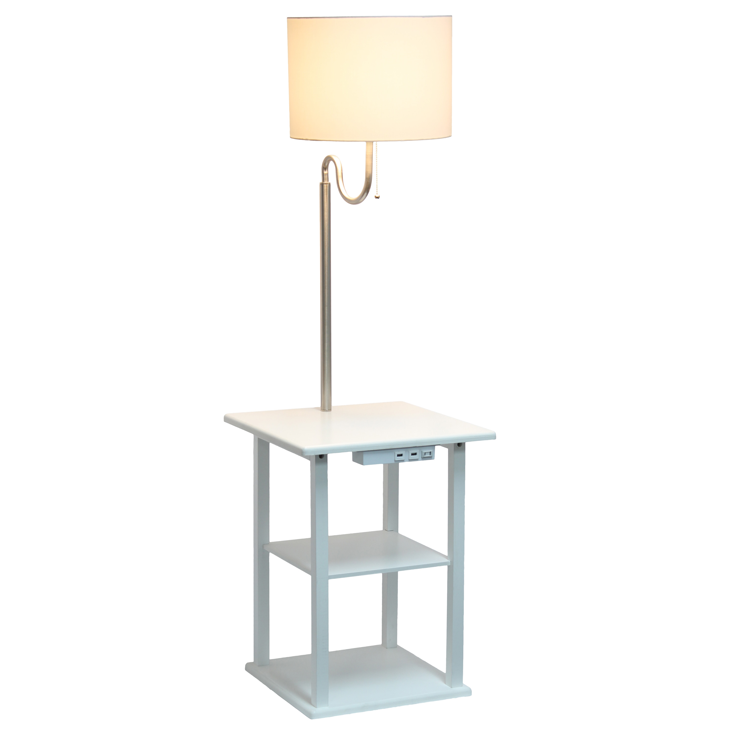 Simple Designs LF2016-WHT floorlamps - View #2