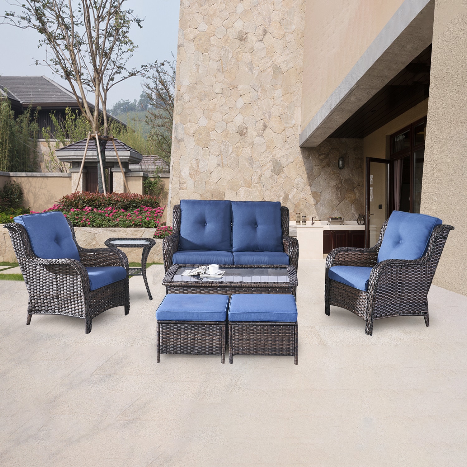 Rilyson FS038018025006014-1 Patio-Conversation-Sets - View #2