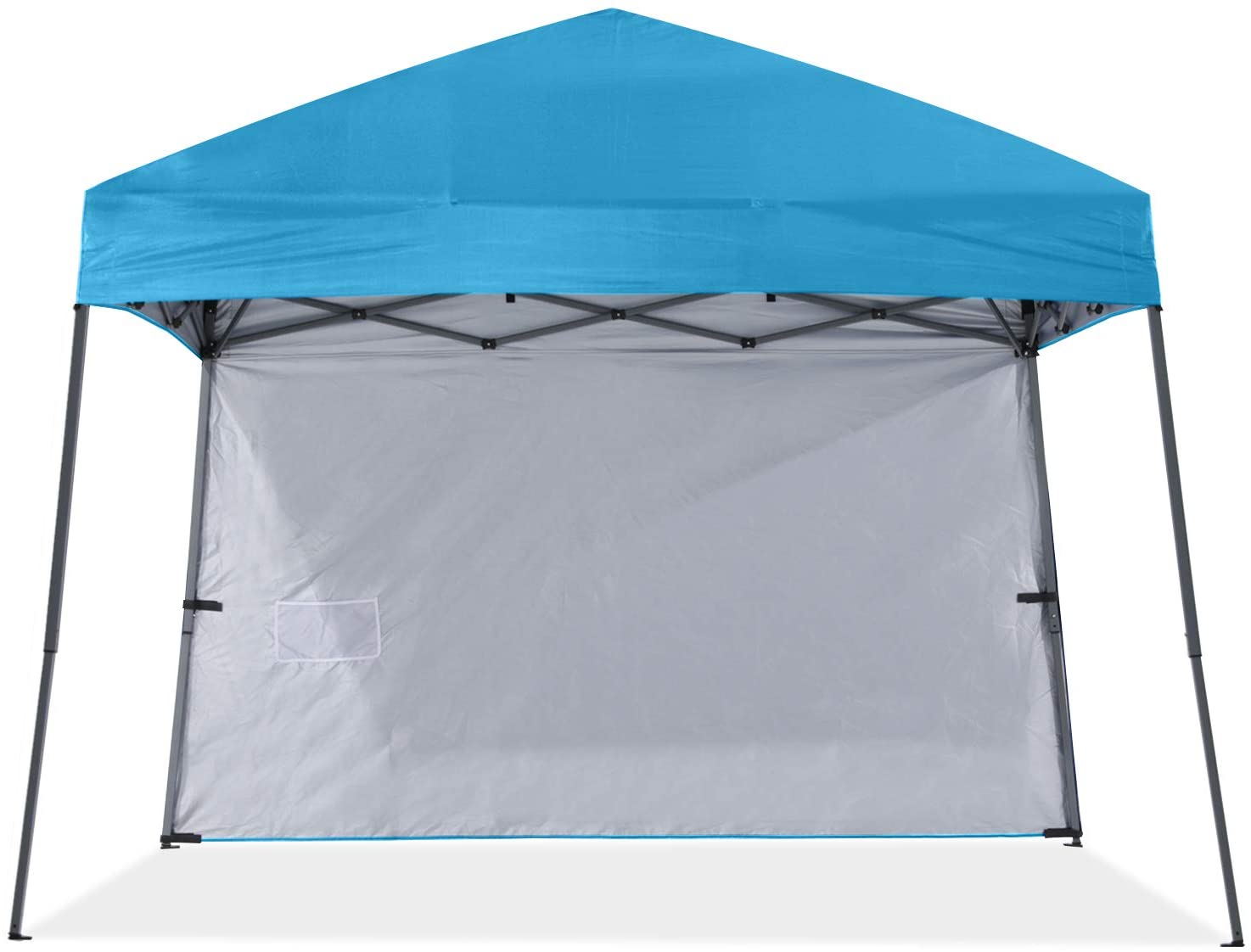 ABCCANOPY 10-ft X 10-ft Square Sky Blue Pop-up Canopy In The Canopies ...