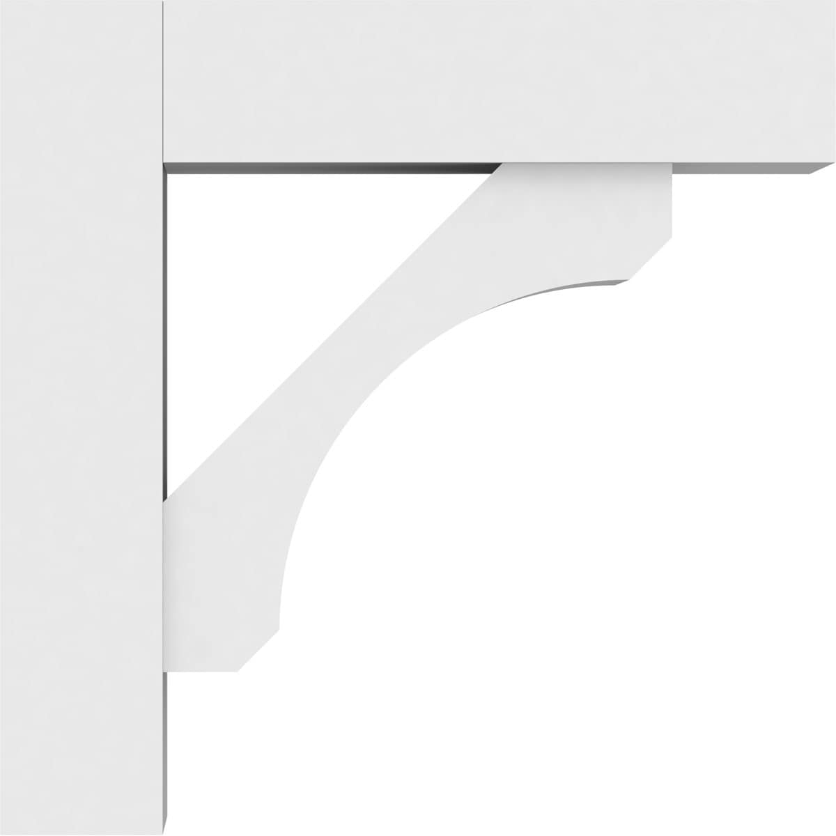 Ekena Millwork BKTP05X18X18LEC05 Exterior-Brackets-Braces - View #3