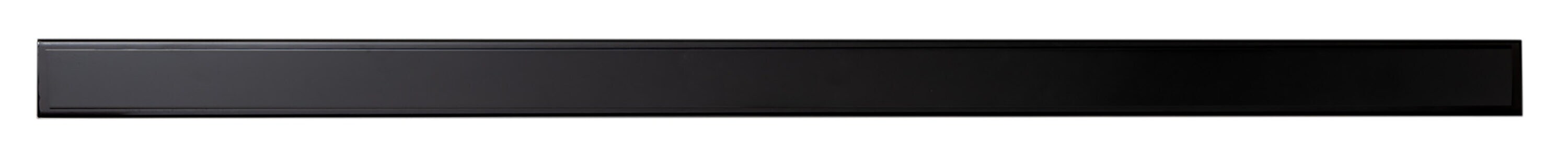 59'' Black Matte Stainless Steel Linear Shower Drain
