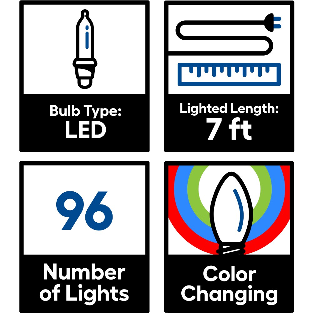 GE 89350LO Christmas-Icicle-Lights - View #5