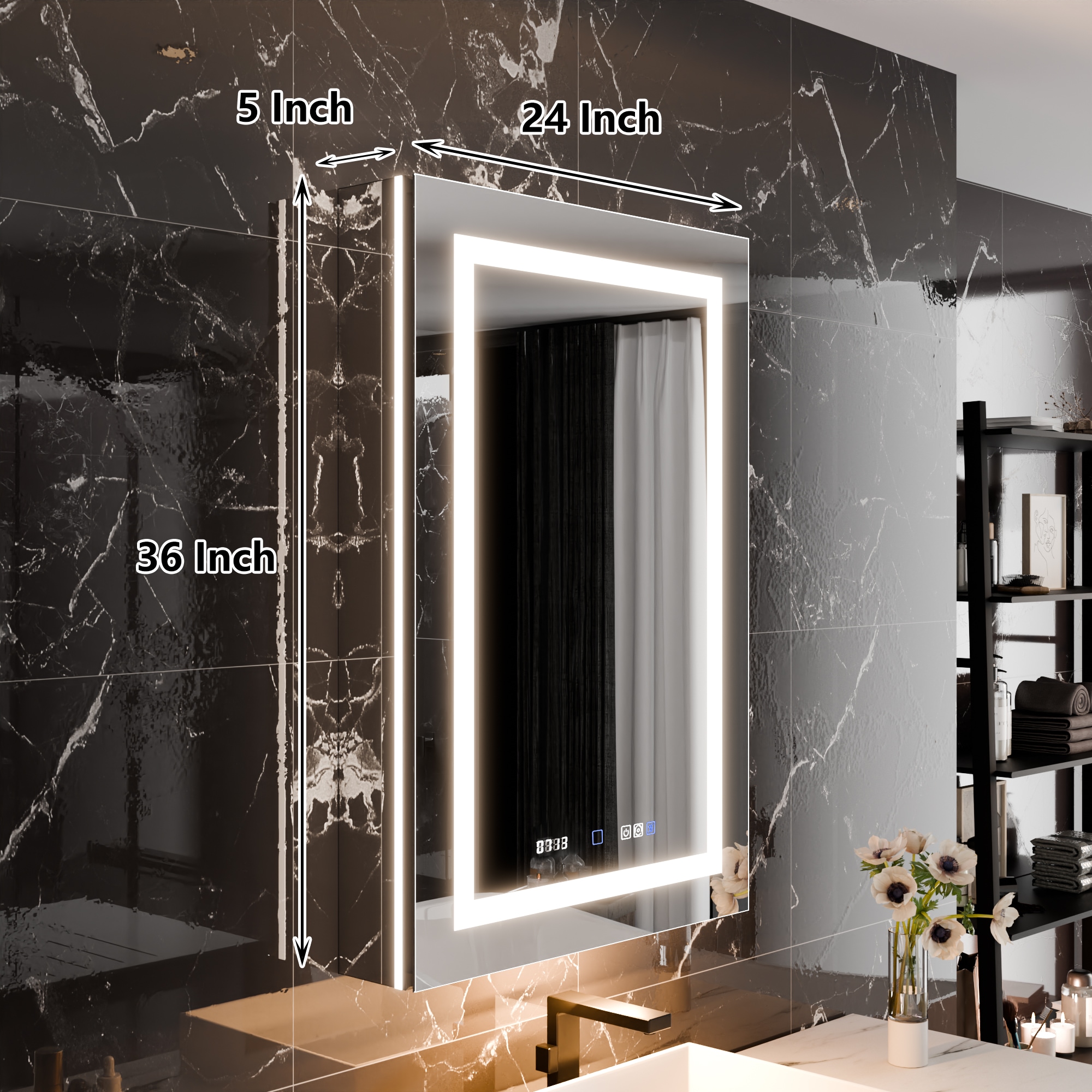 AAZJ JDEX-MC243611LX Bathroom-Medicine-Cabinets - View #4