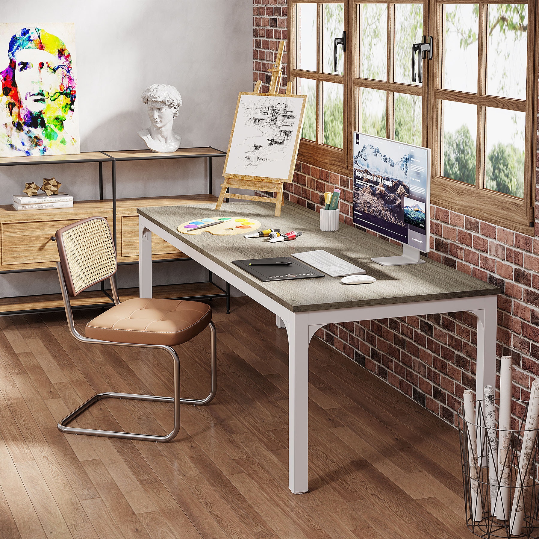 Tribesigns LWFD-YS0178 Office-Tables - View #4