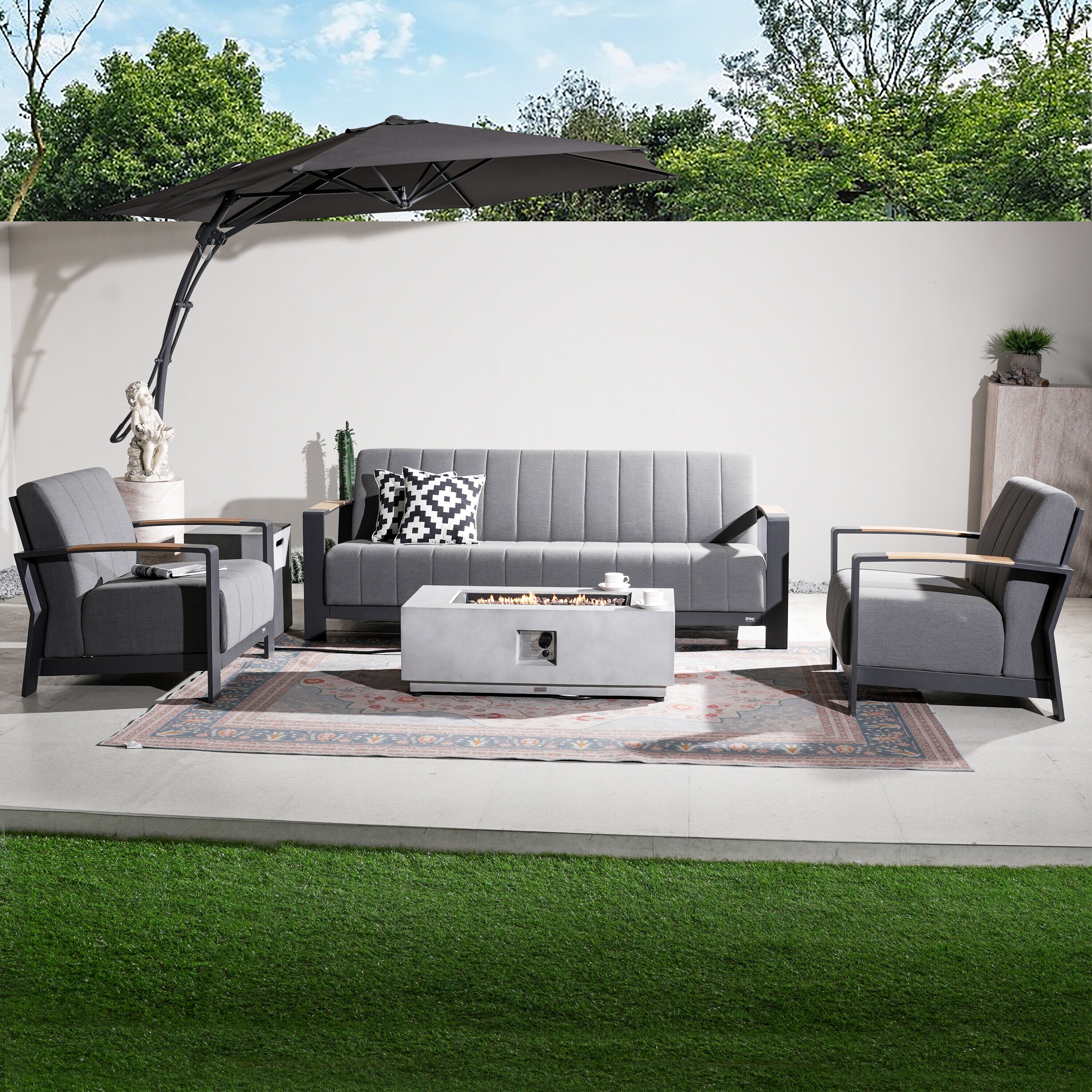 Direct Wicker DWG-2335SCTS&24TA Patio-Conversation-Sets - View #3