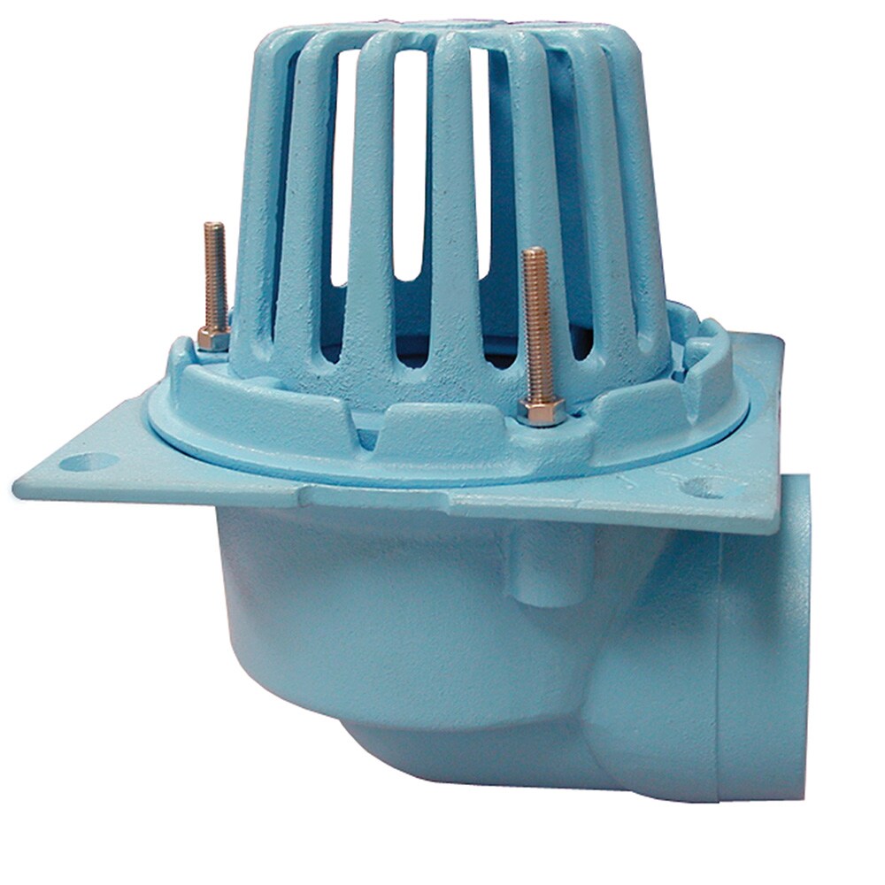Jones Stephens R19403 3 Nh Side Outlet Ci Roof Drain