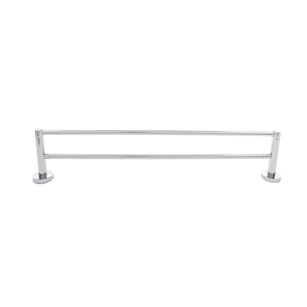 Venezia 24-Inch Polished Chrome Double Towel Bar