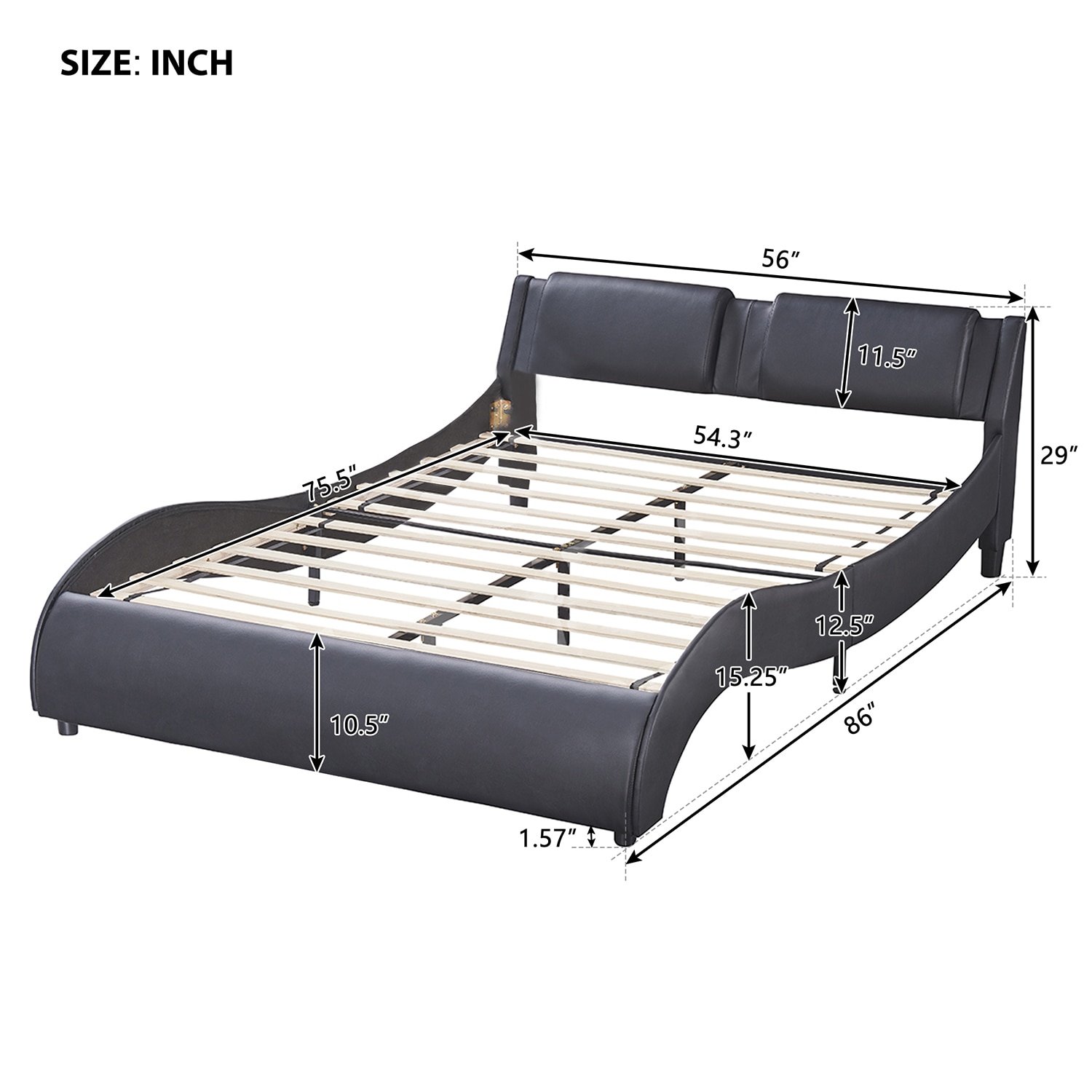 GZMR GZ-LF6647B beds - View #6