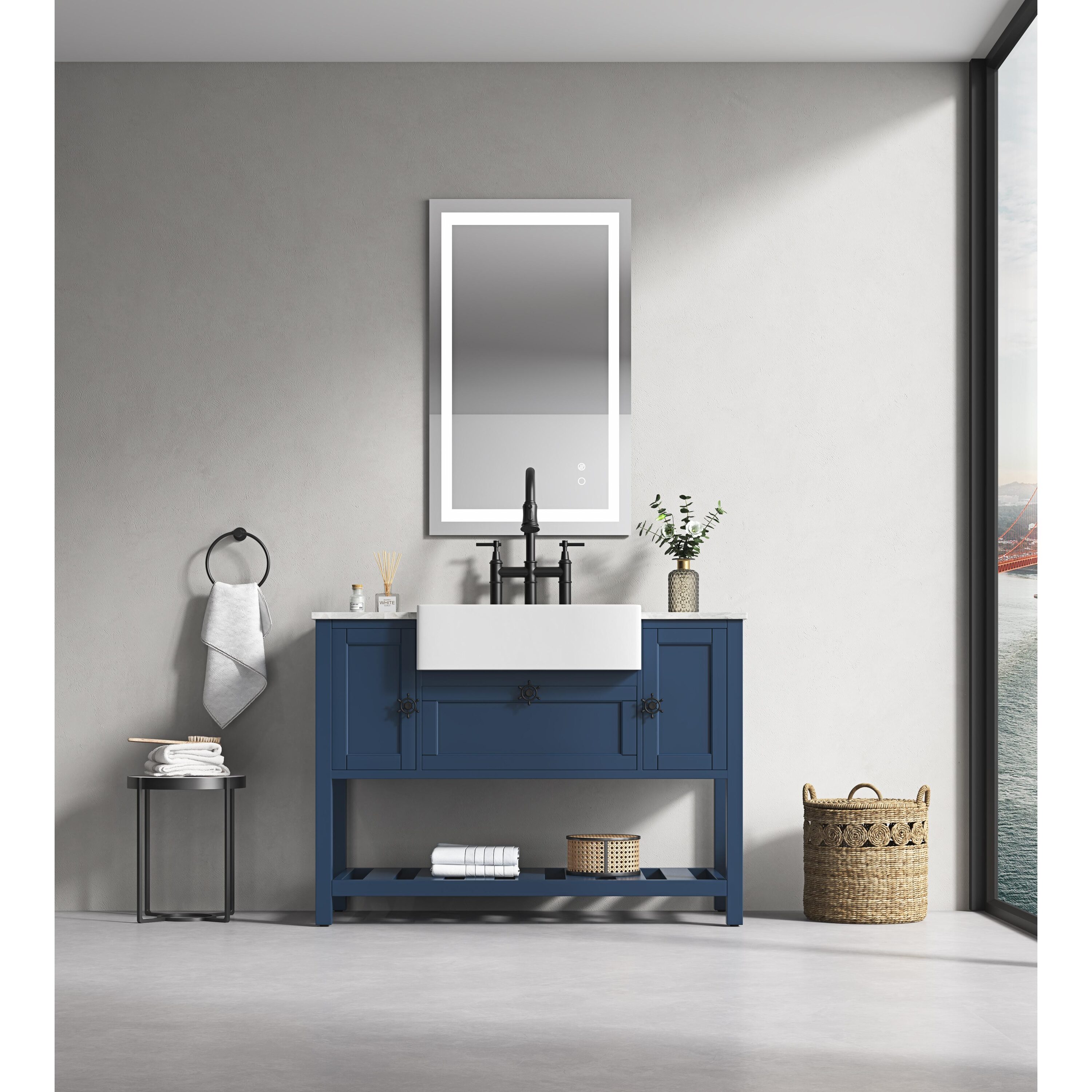 Bayfeve BF-77619-MIR Framed-Bath-Mirrors - View #4