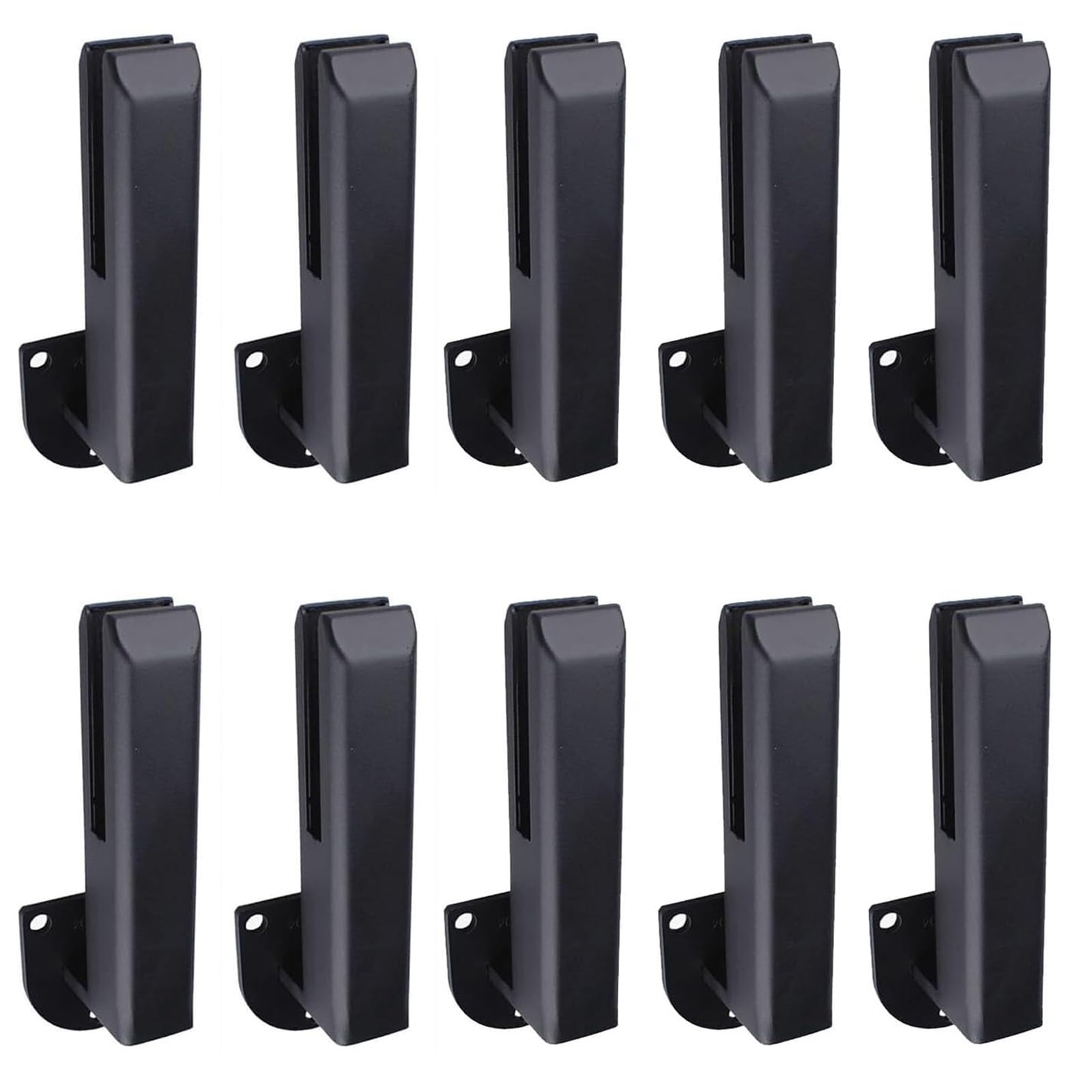 ITOPFOX -  Side Mount Glass Clamp Stainless Steel Railing System for Pool Fence Deck Balcony Stai...