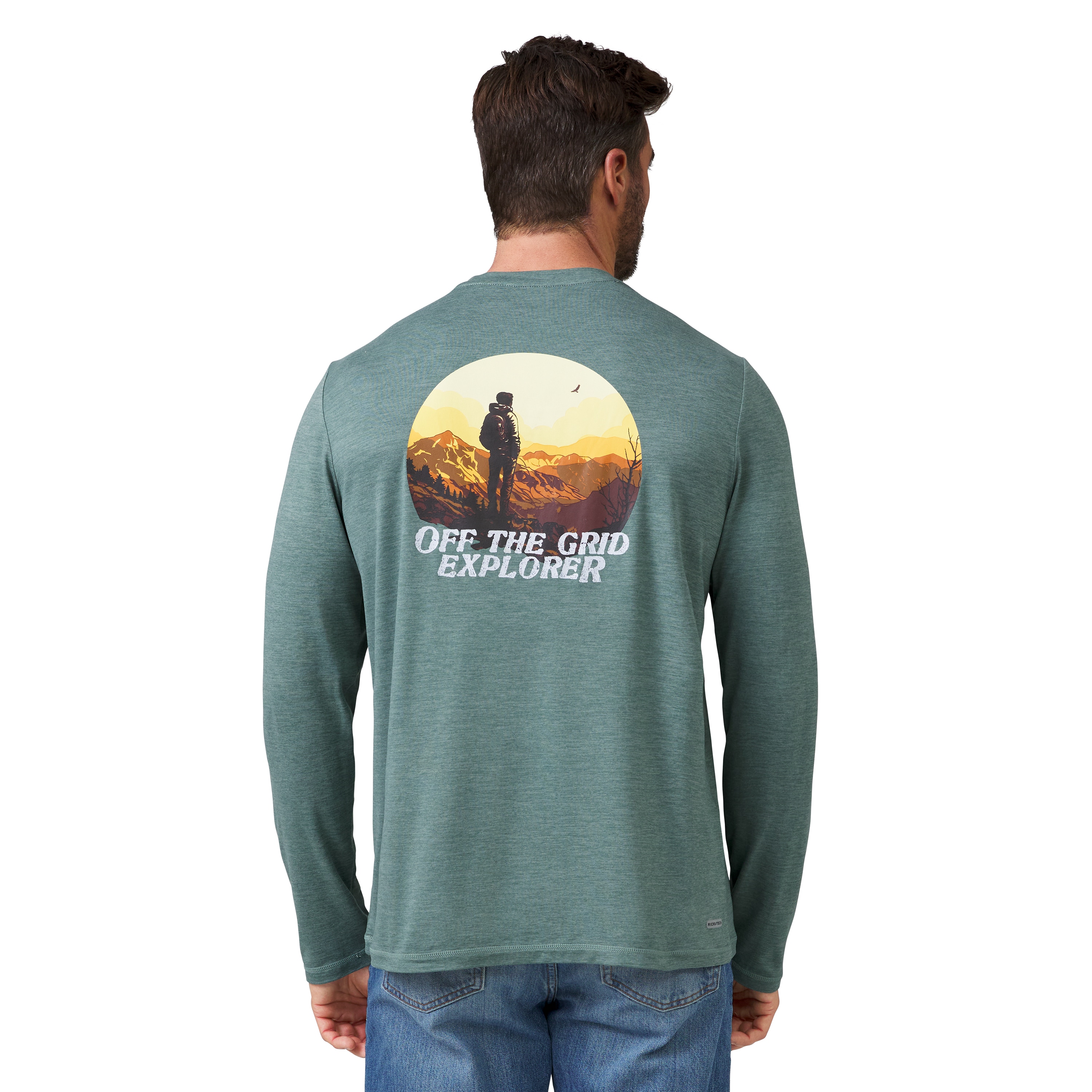 Free Country 15LMAS4534SGRNM Tops-Shirts - View #2