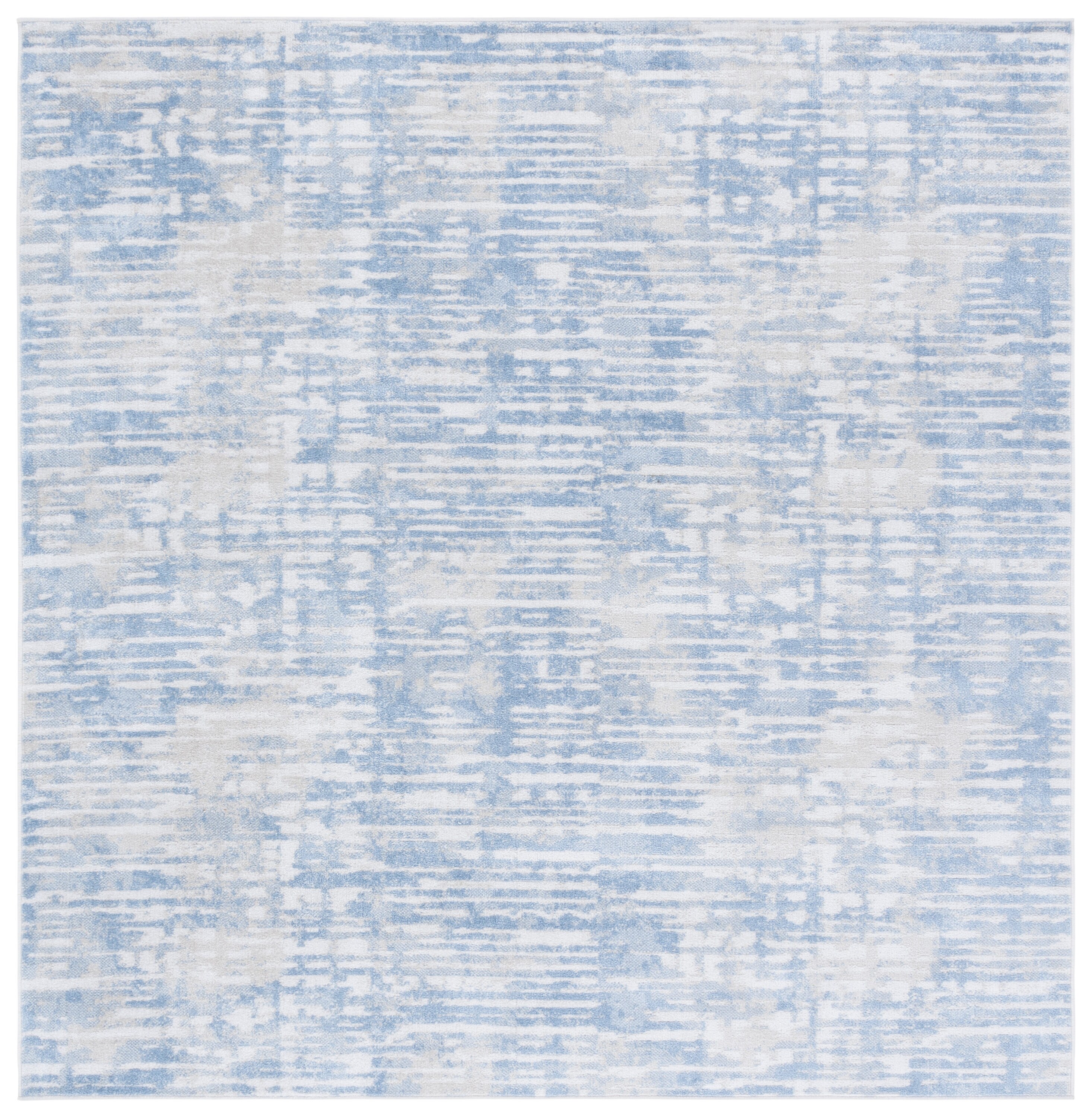 Bayside 132M Ivory/Blue 7 X 7 Area Rug