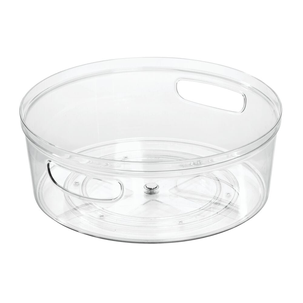 iDESIGN Clarity Compact Dish Drainer with Swivel Spout - Coconut 1 ct