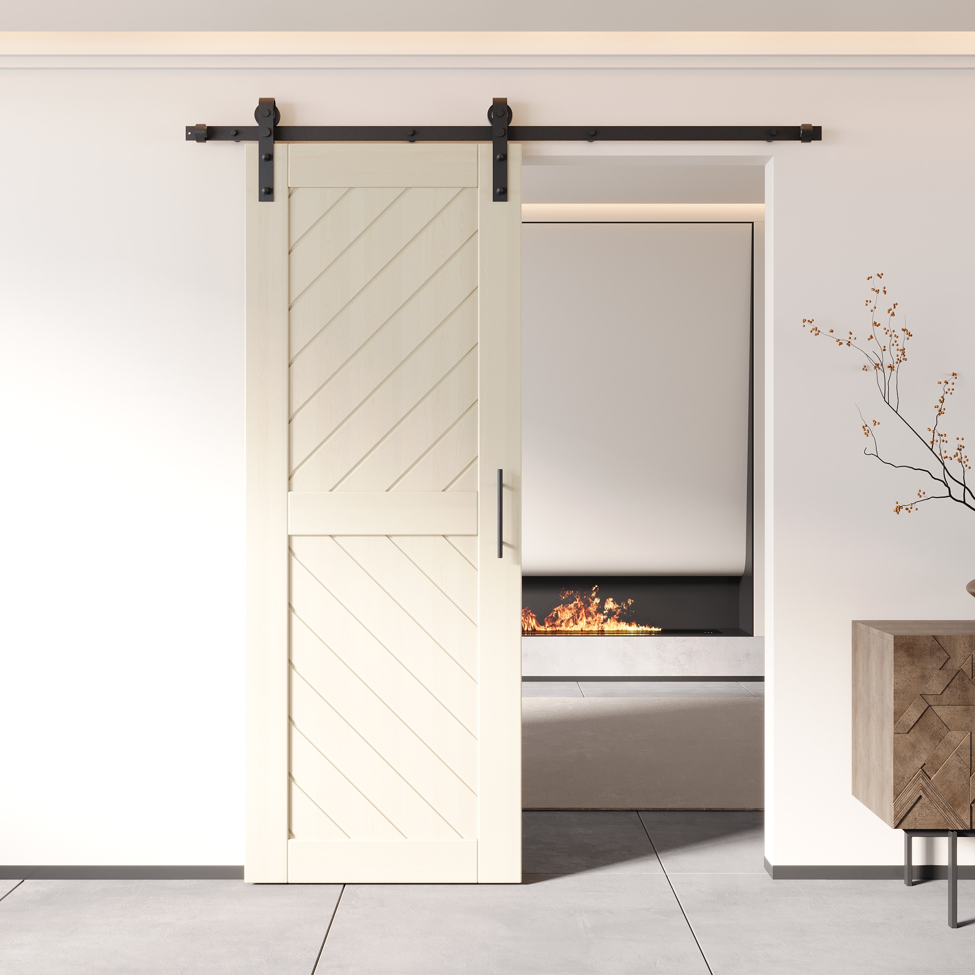 HOMACER YT1H054C-XT3-2680-TG Barn-Doors - View #8