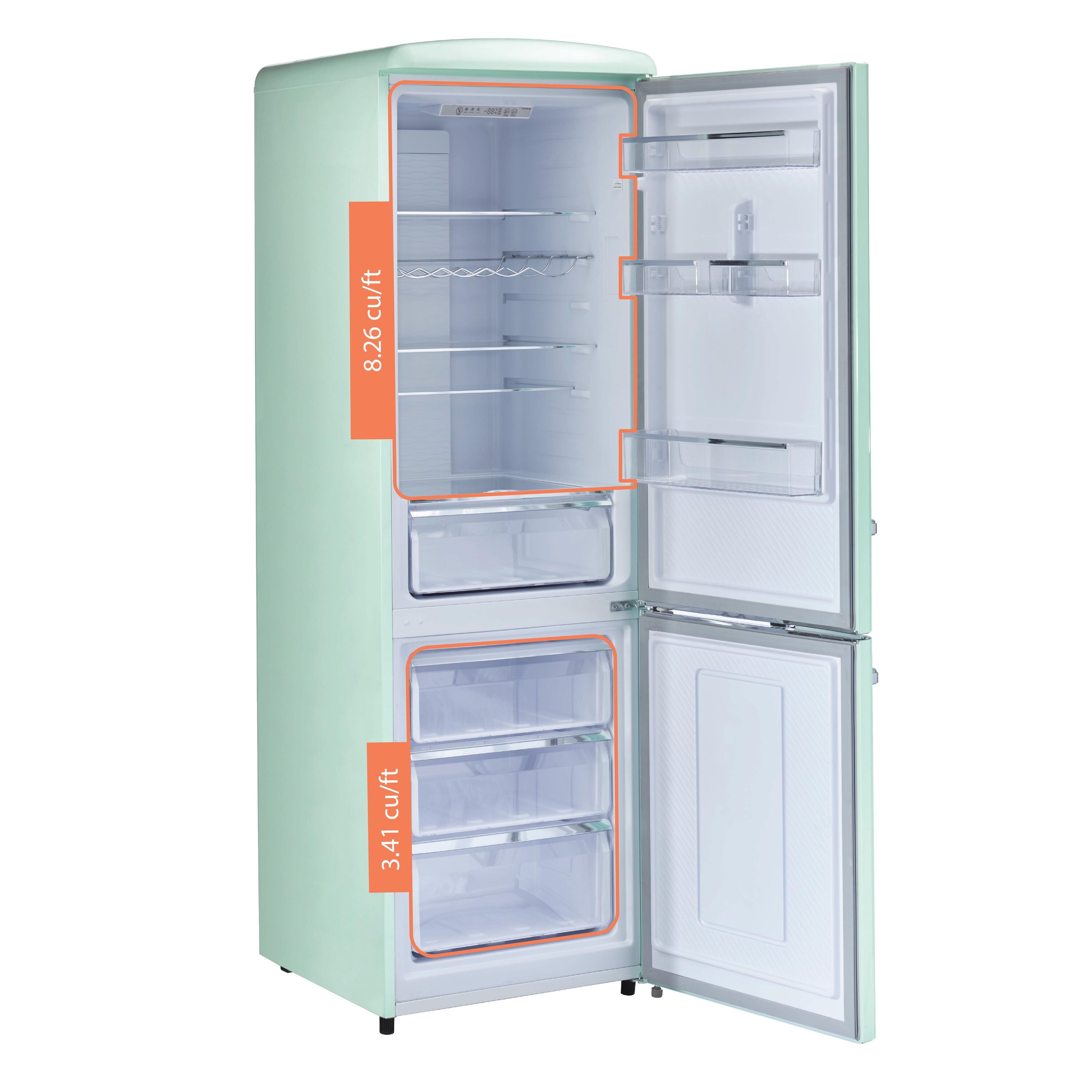 UNIQUE UGP-330L LG AC Bottom-Freezer-Refrigerators - View #9