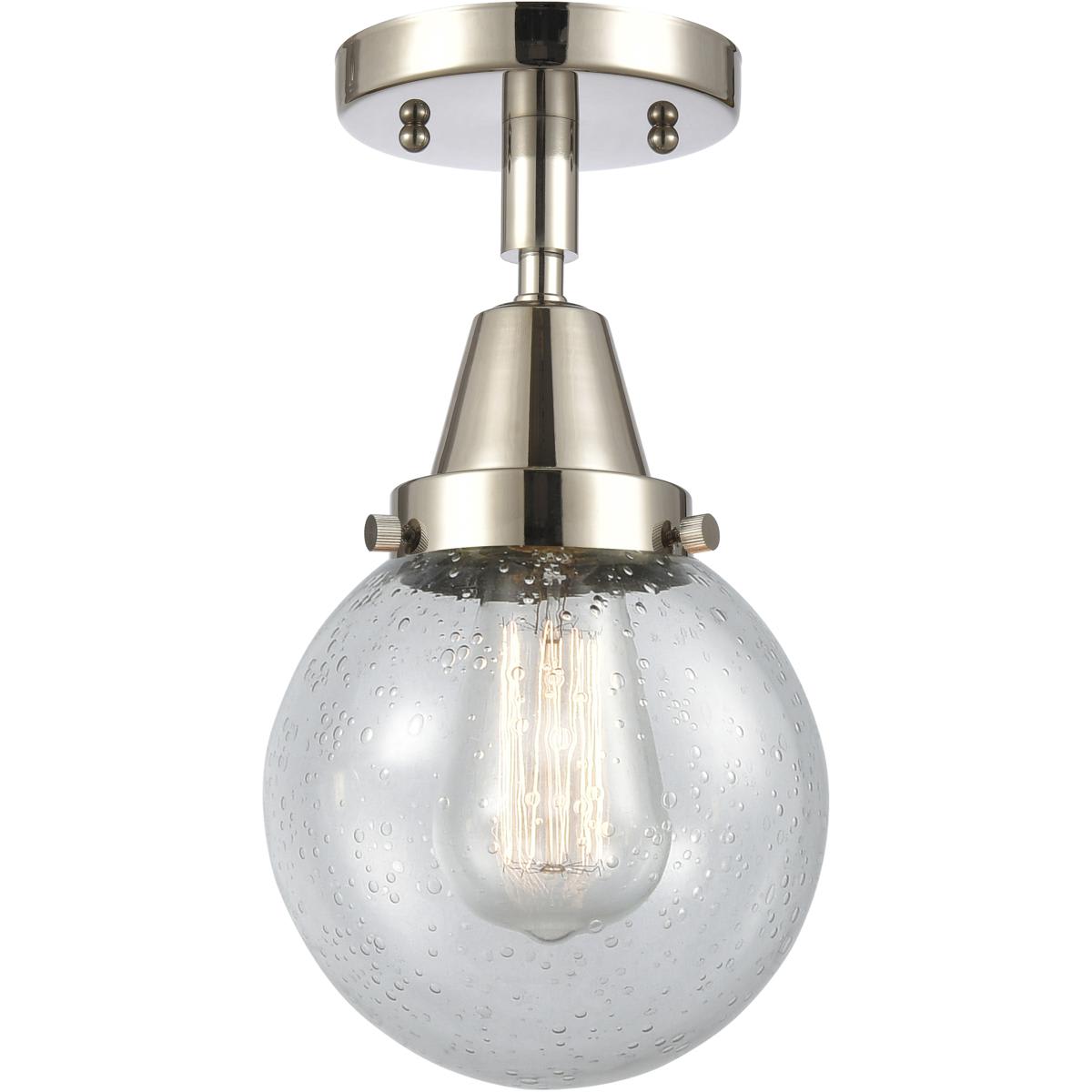 Innovations Lighting 2134981 447-1C-PN-G204-6-LED Beacon Flush Mount Polished Nickel