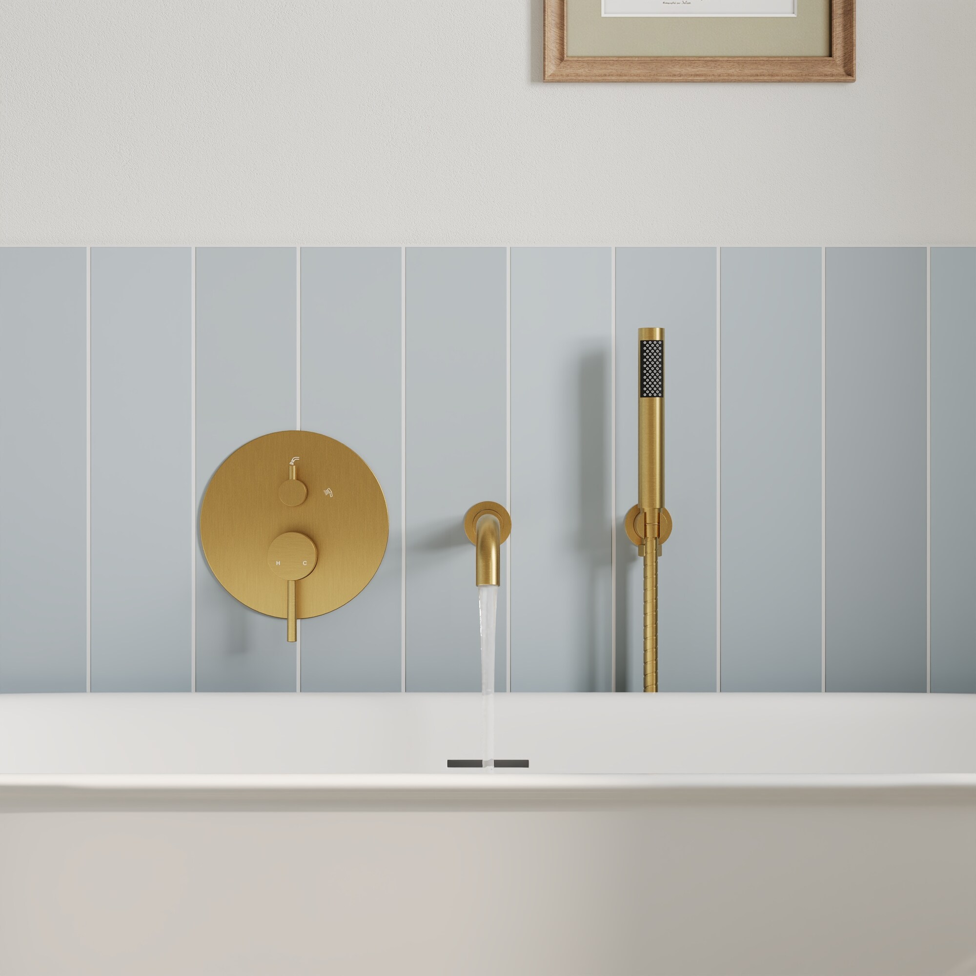 GRANDJOY SGF10GJ-59-BN10 Roman-Tub-Faucets - View #3