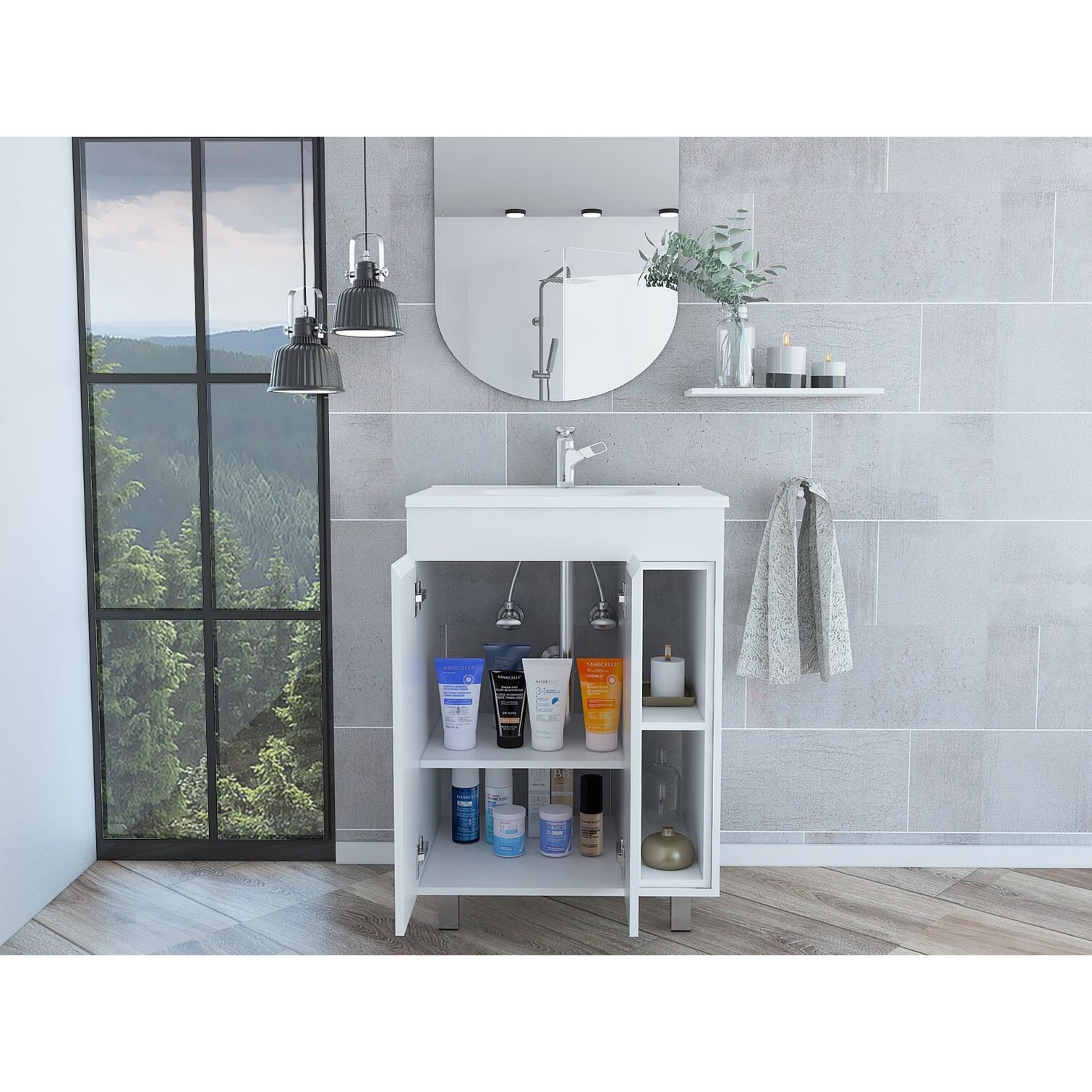 BBabe QFS9EEZQOHIT Bath-Vanity-Combo - View #6